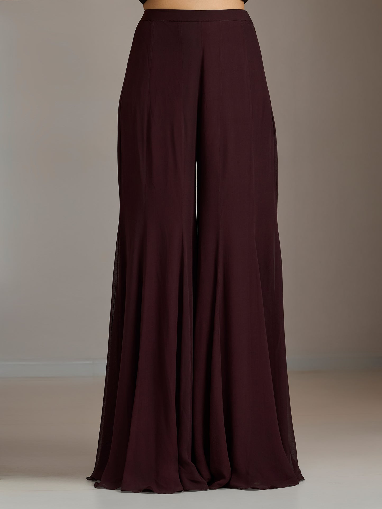 Chocolate Brown Jacket With Pants