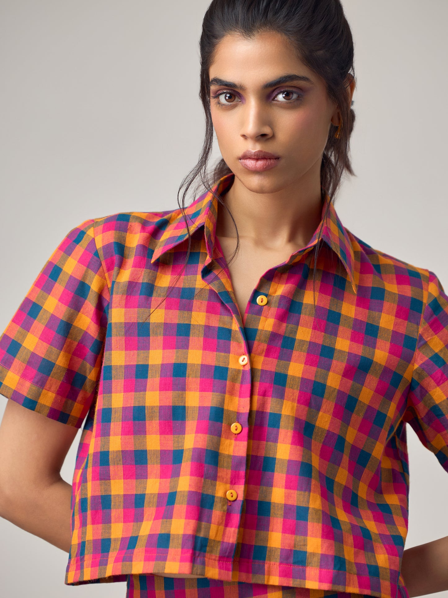 Janice Crop Shirt