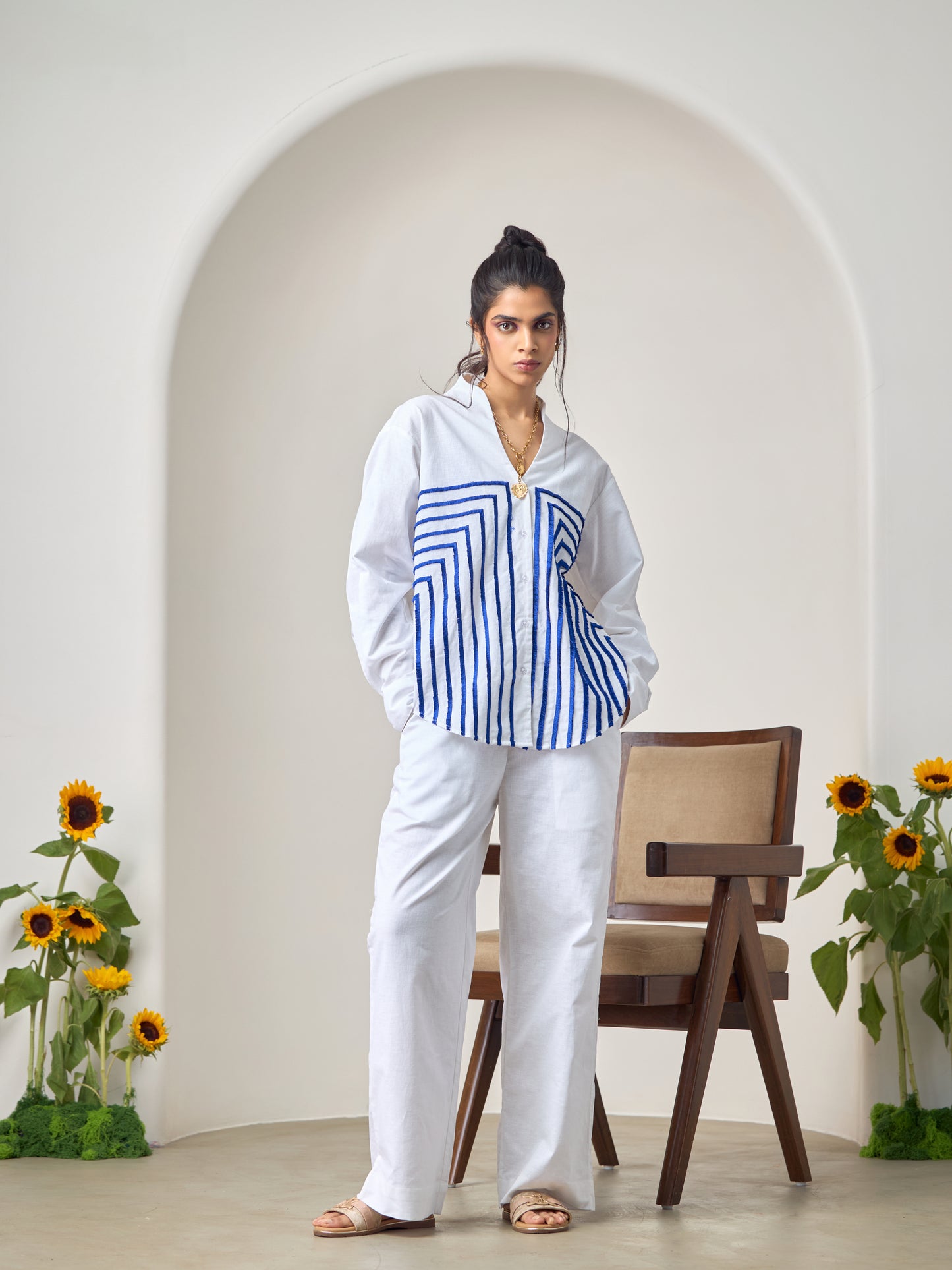 Blue wave Co-ord Set