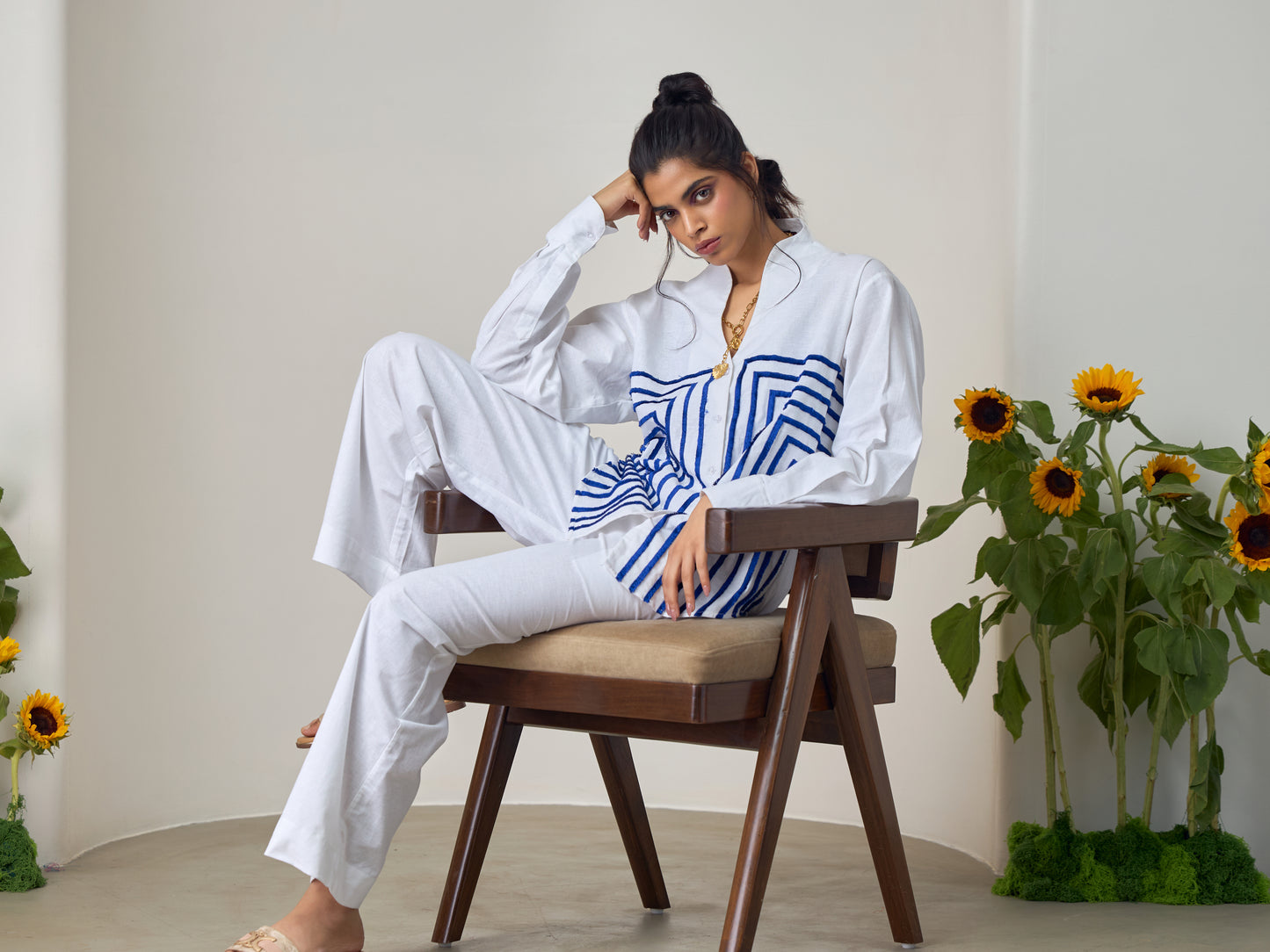 Blue wave Co-ord Set