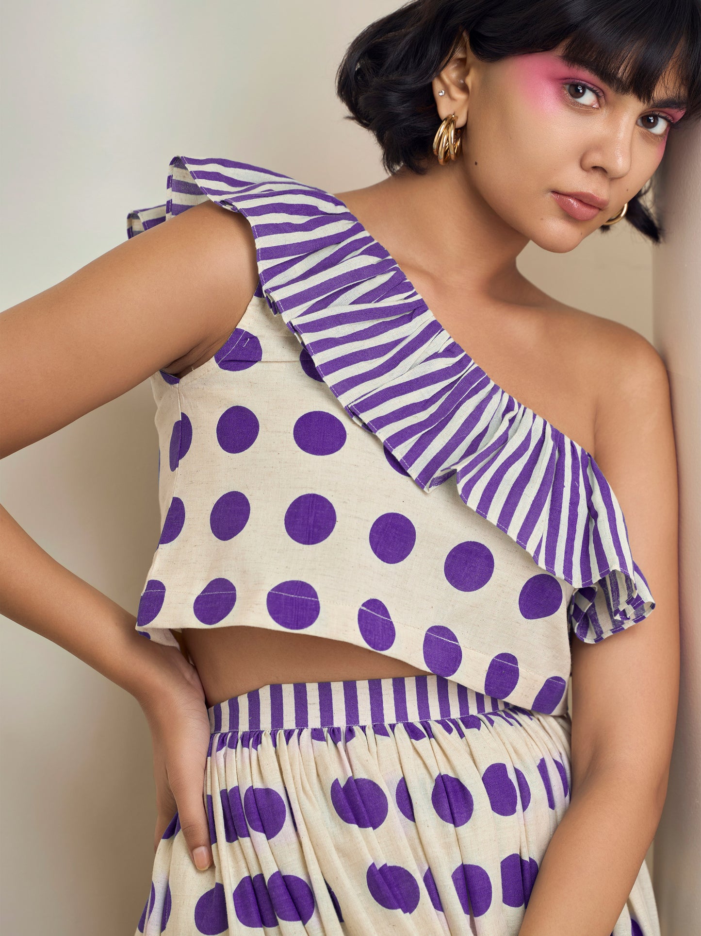 Rebecca Purple Co-Ord Set
