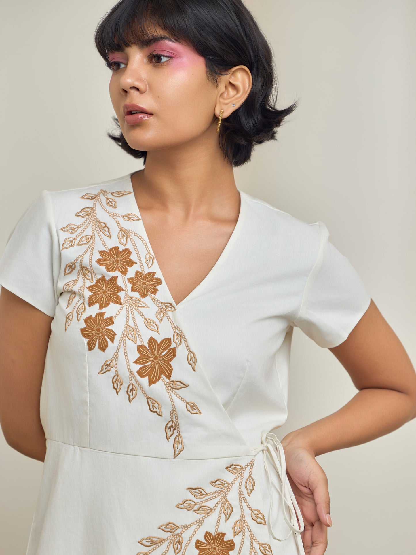 Chole Tie-Up Dress