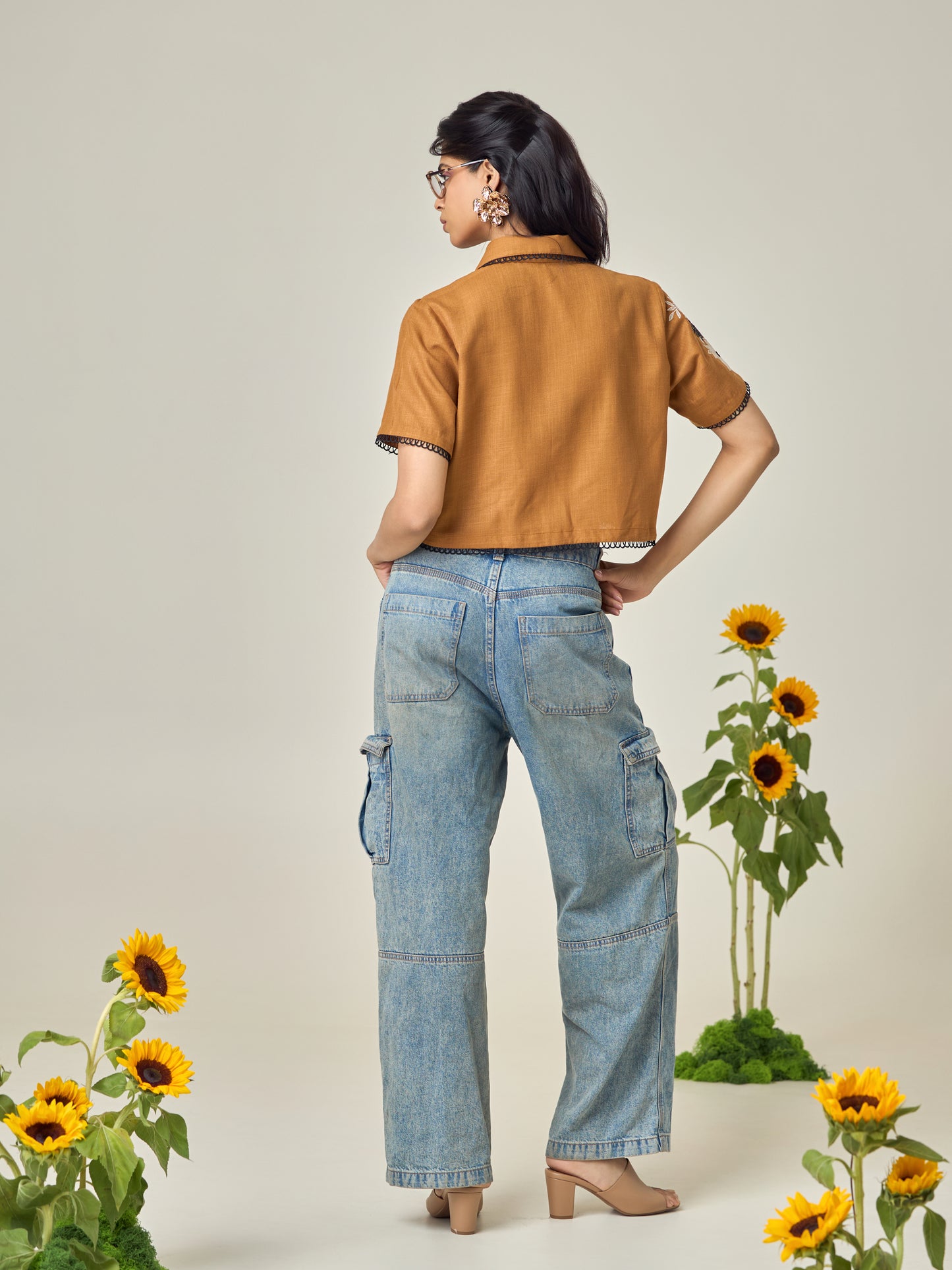 Sand Dunes Crop Shirt