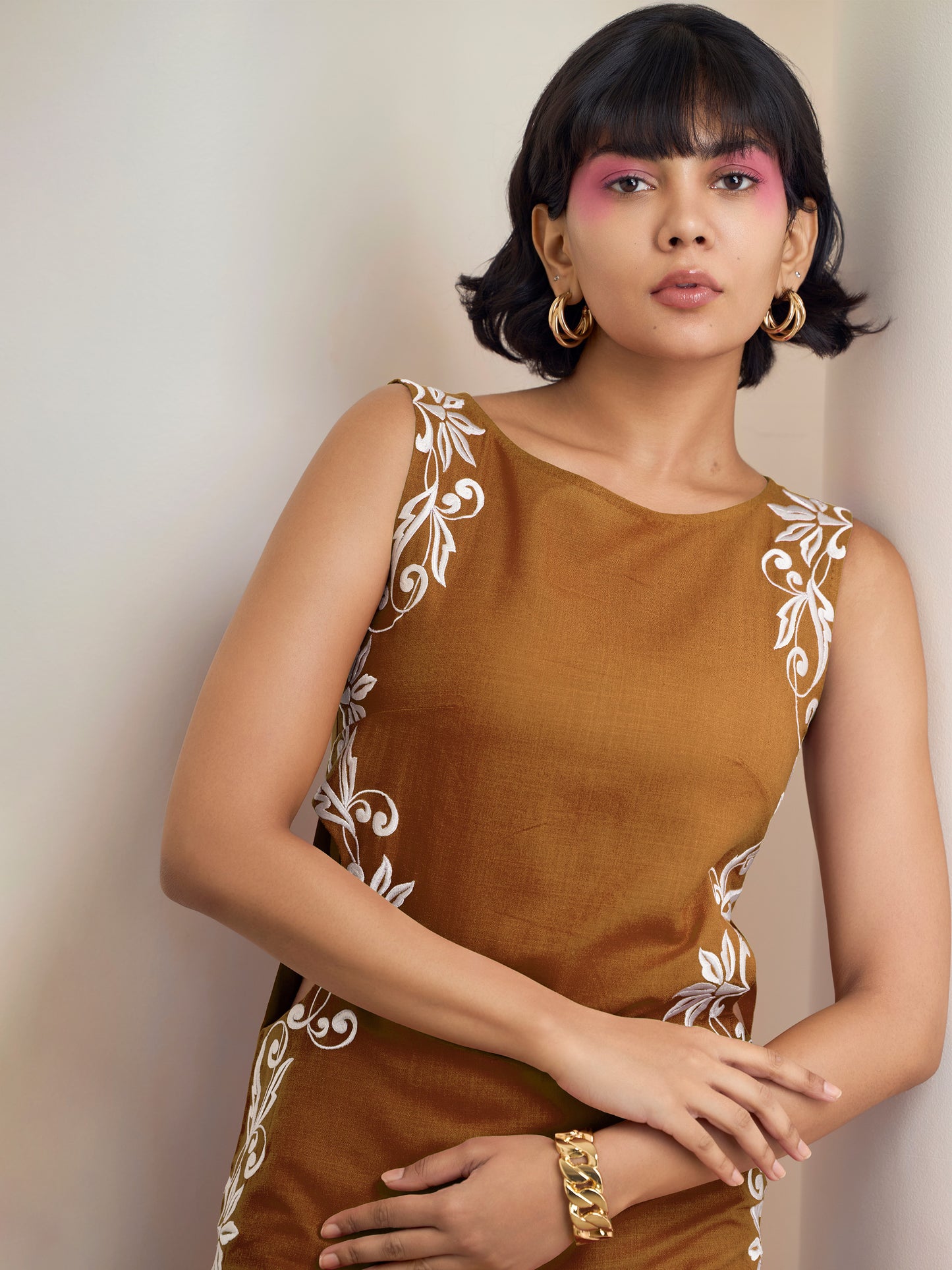 Cherry Brown Dress
