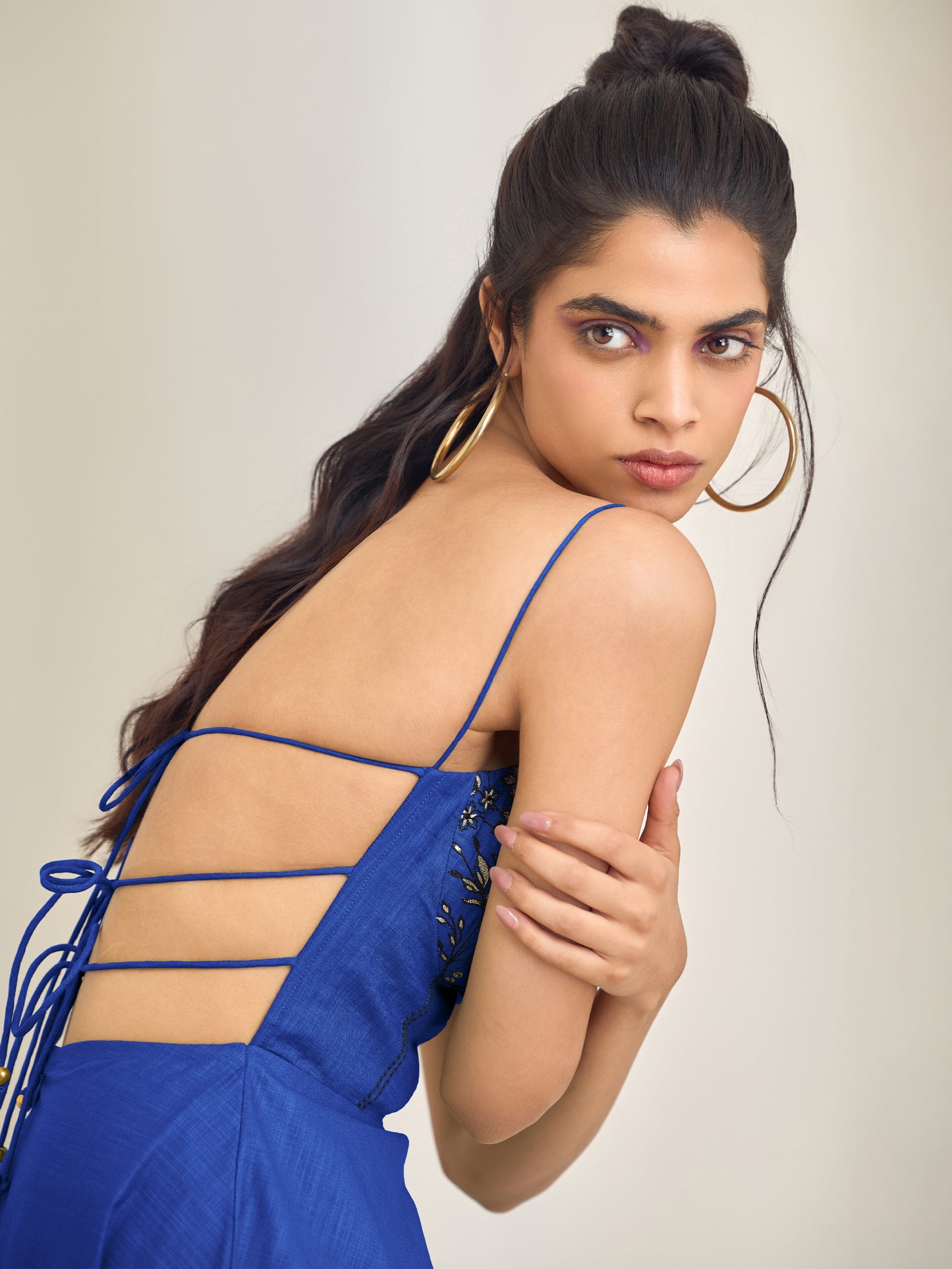 Gamora Blue Maxi Dress
