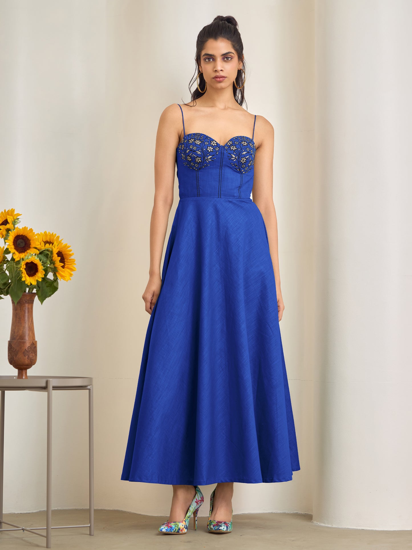 Gamora Blue Maxi Dress
