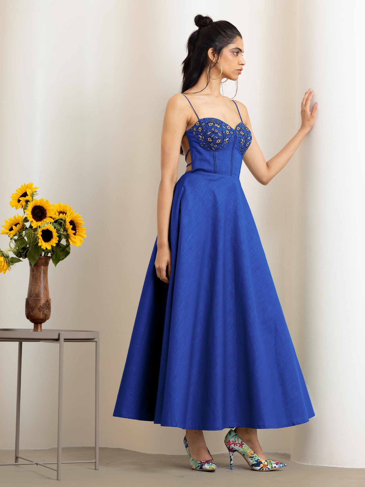 Gamora Blue Maxi Dress