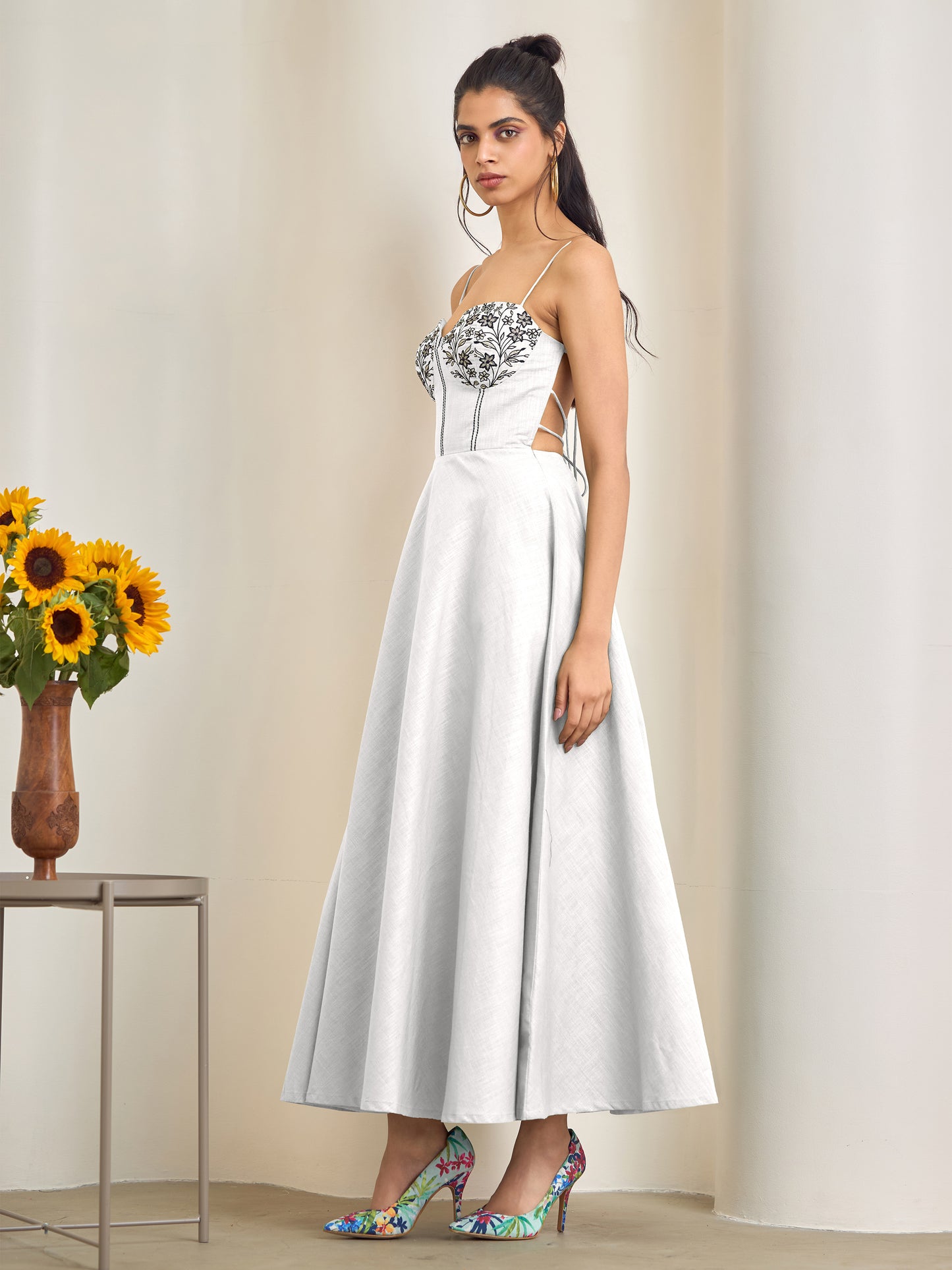 Gamora White Maxi Dress