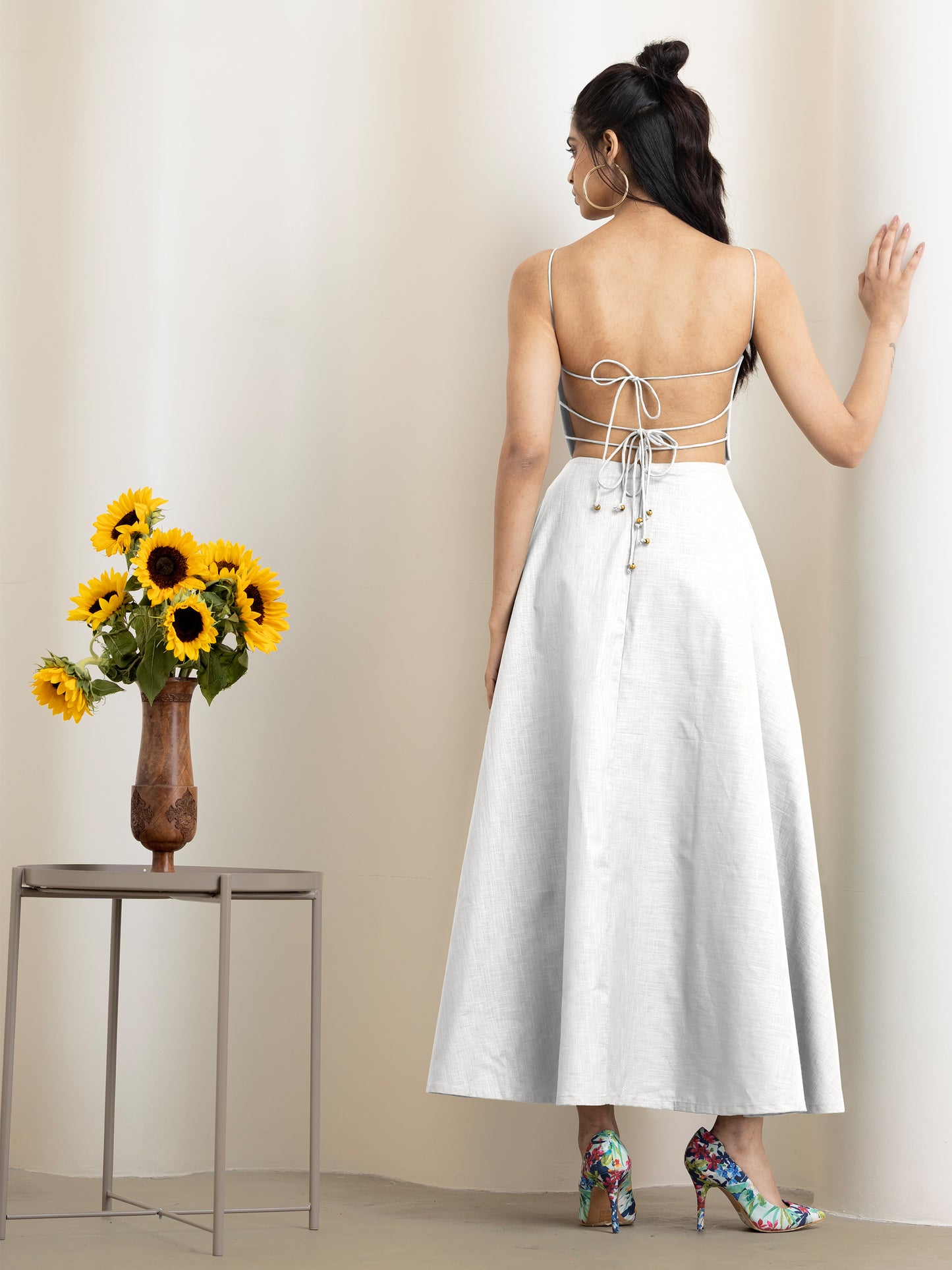 Gamora White Maxi Dress