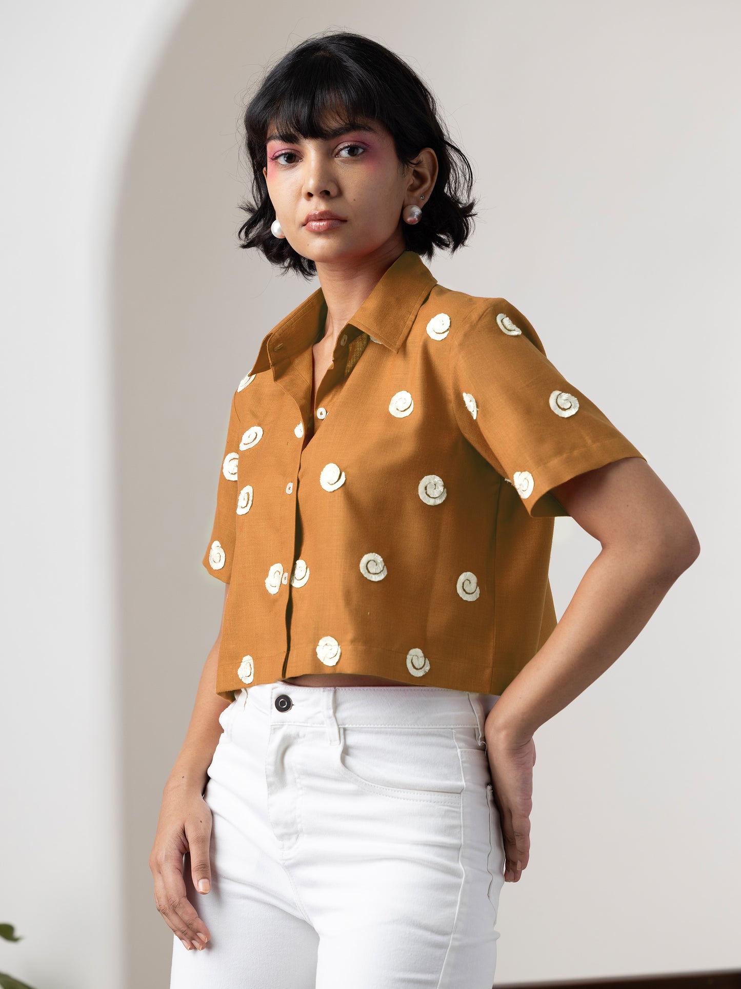 Cherry Brown Shirt