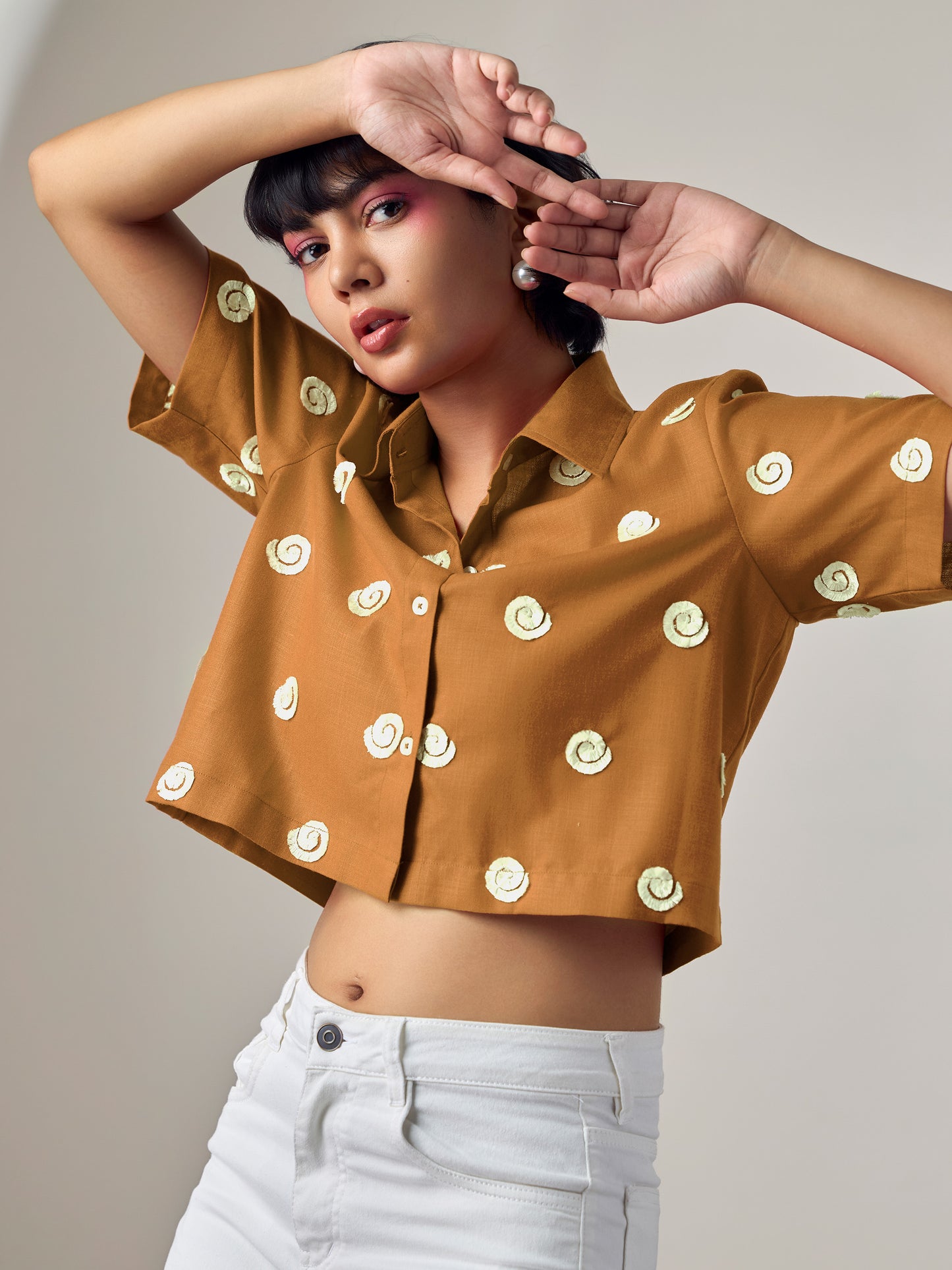 Cherry Brown Shirt