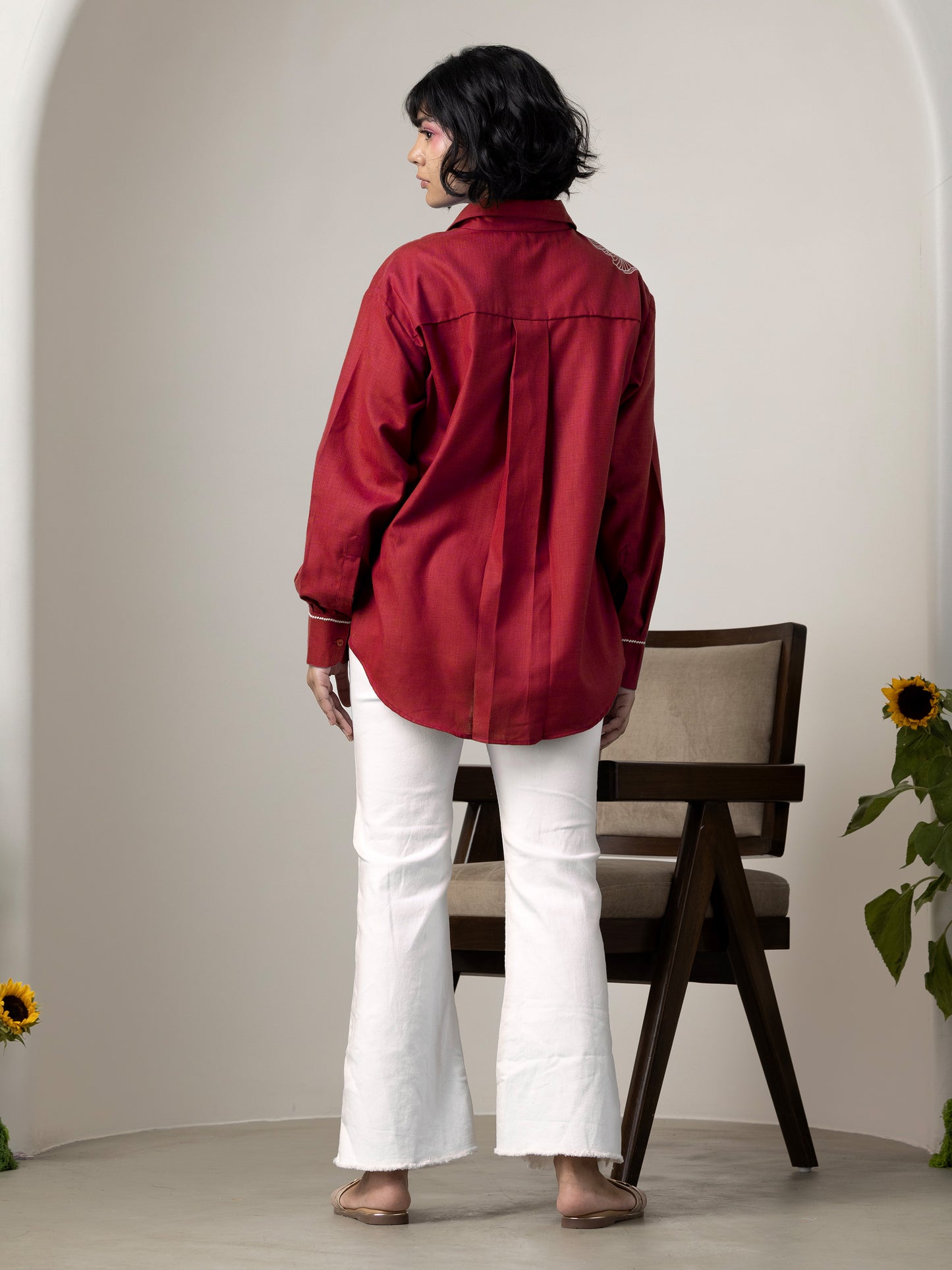 Moana Red Pearl shirt