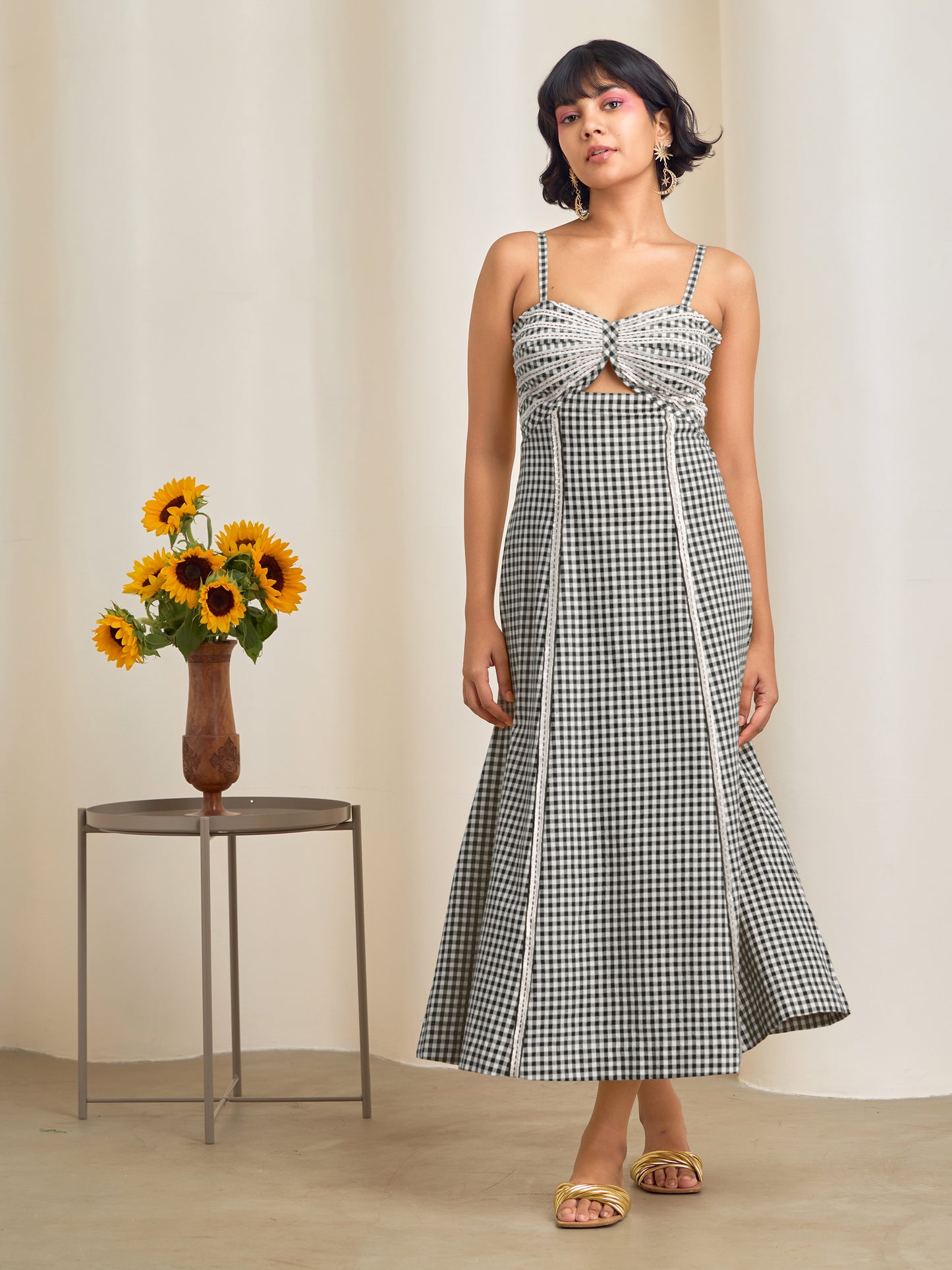 Monica Black Maxi Dress