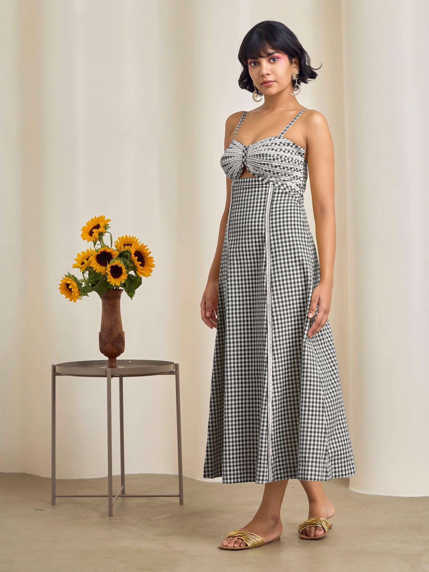 Monica Black Maxi Dress