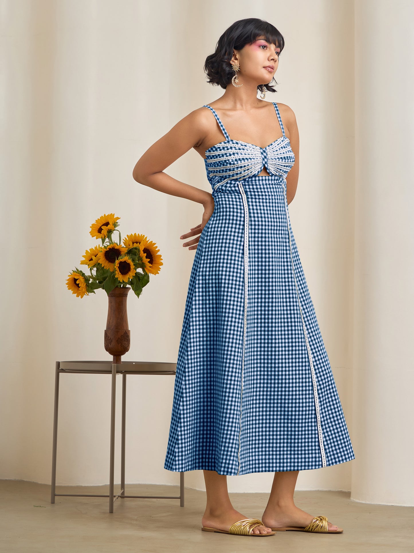 Monica Blue Maxi Dress