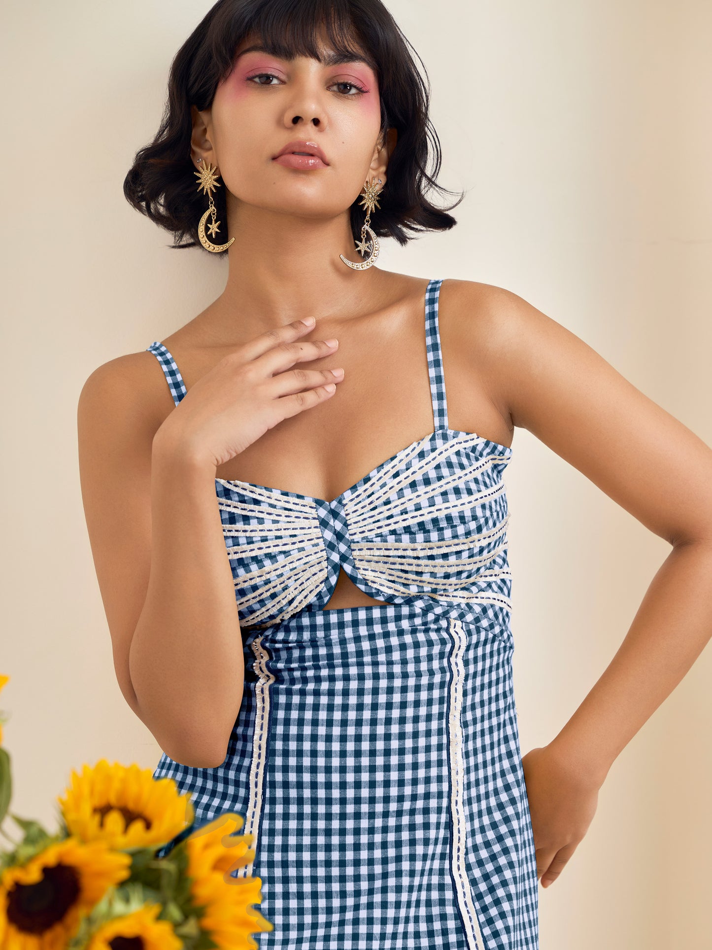 Monica Blue Maxi Dress