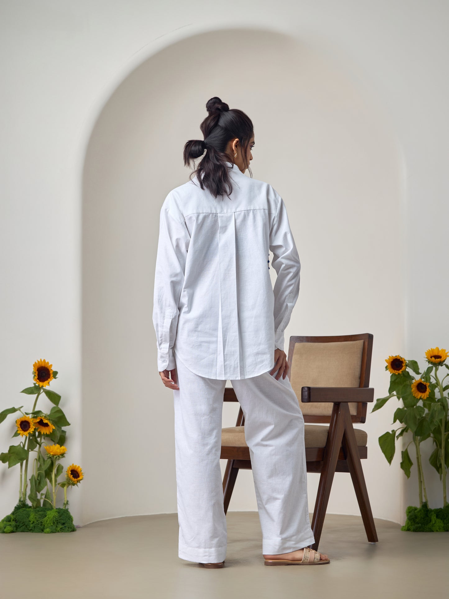 White Wave Pant