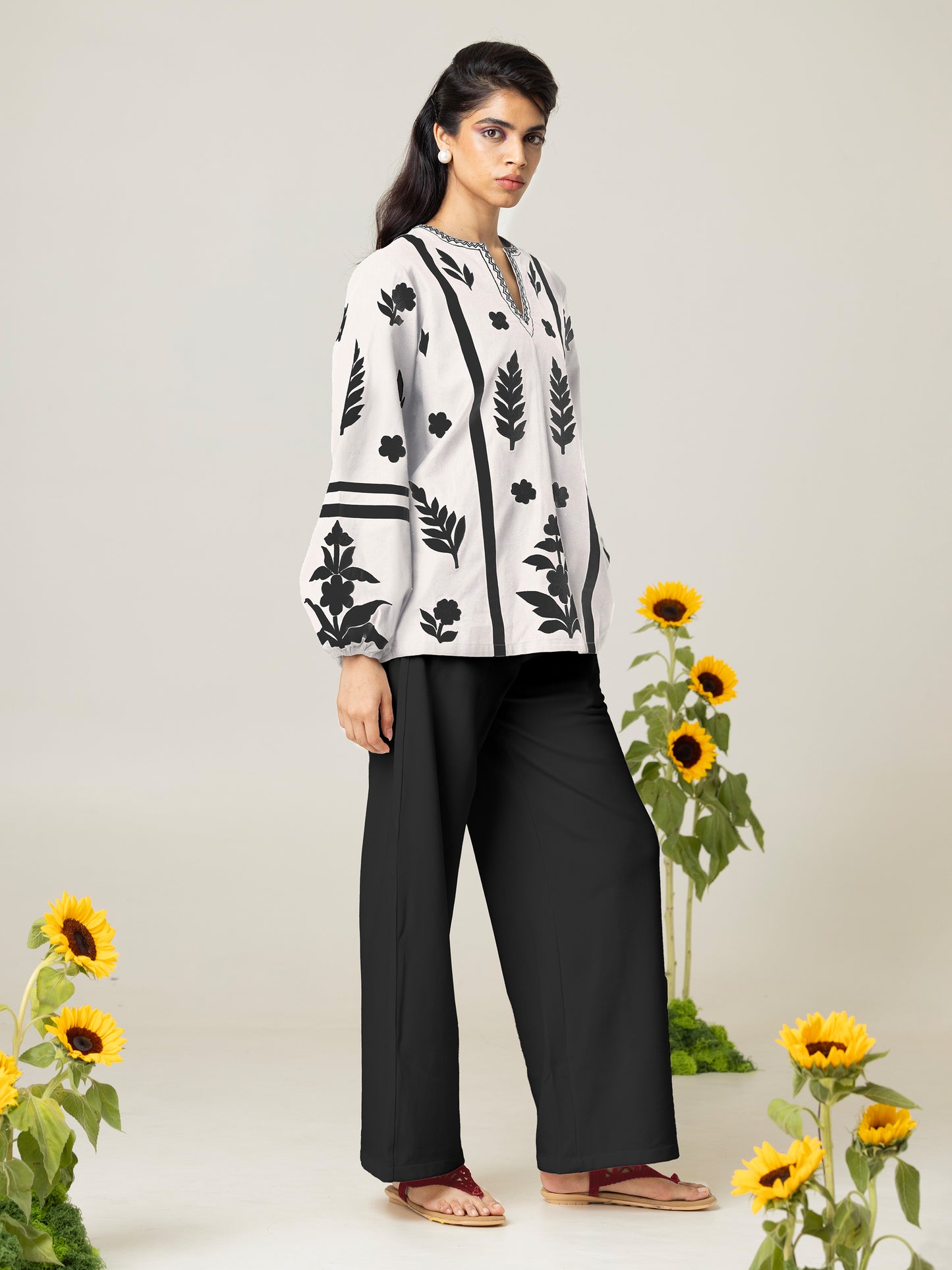 Ivory Gabby Top
