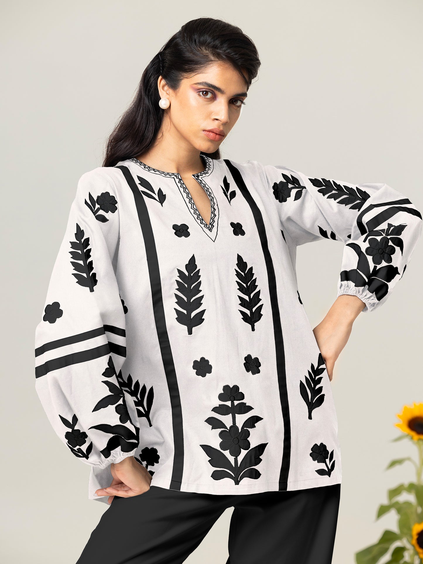 Ivory Gabby Top