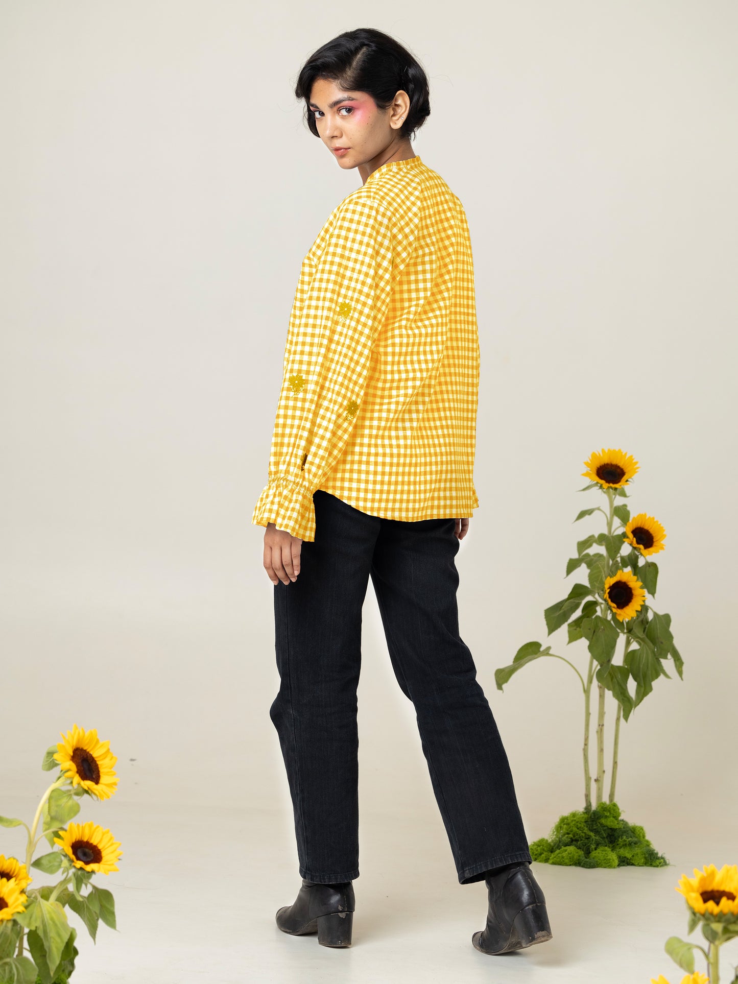 The Yellow Sunflower Top