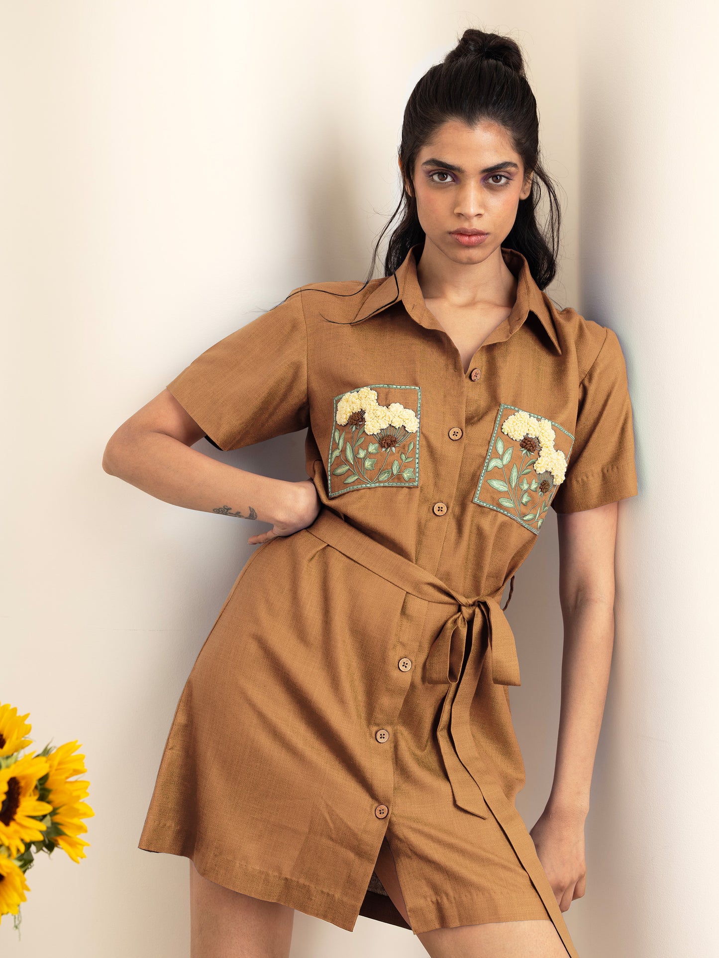 Moana Brown Dress
