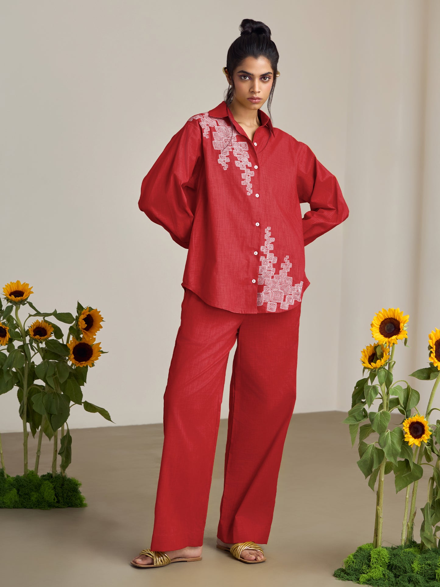 Blair Red Co-Ord Set