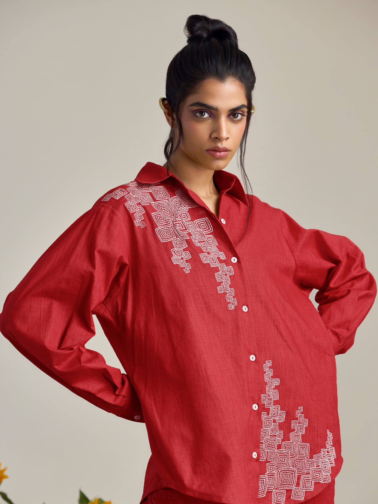 Blair Red Co-Ord Set