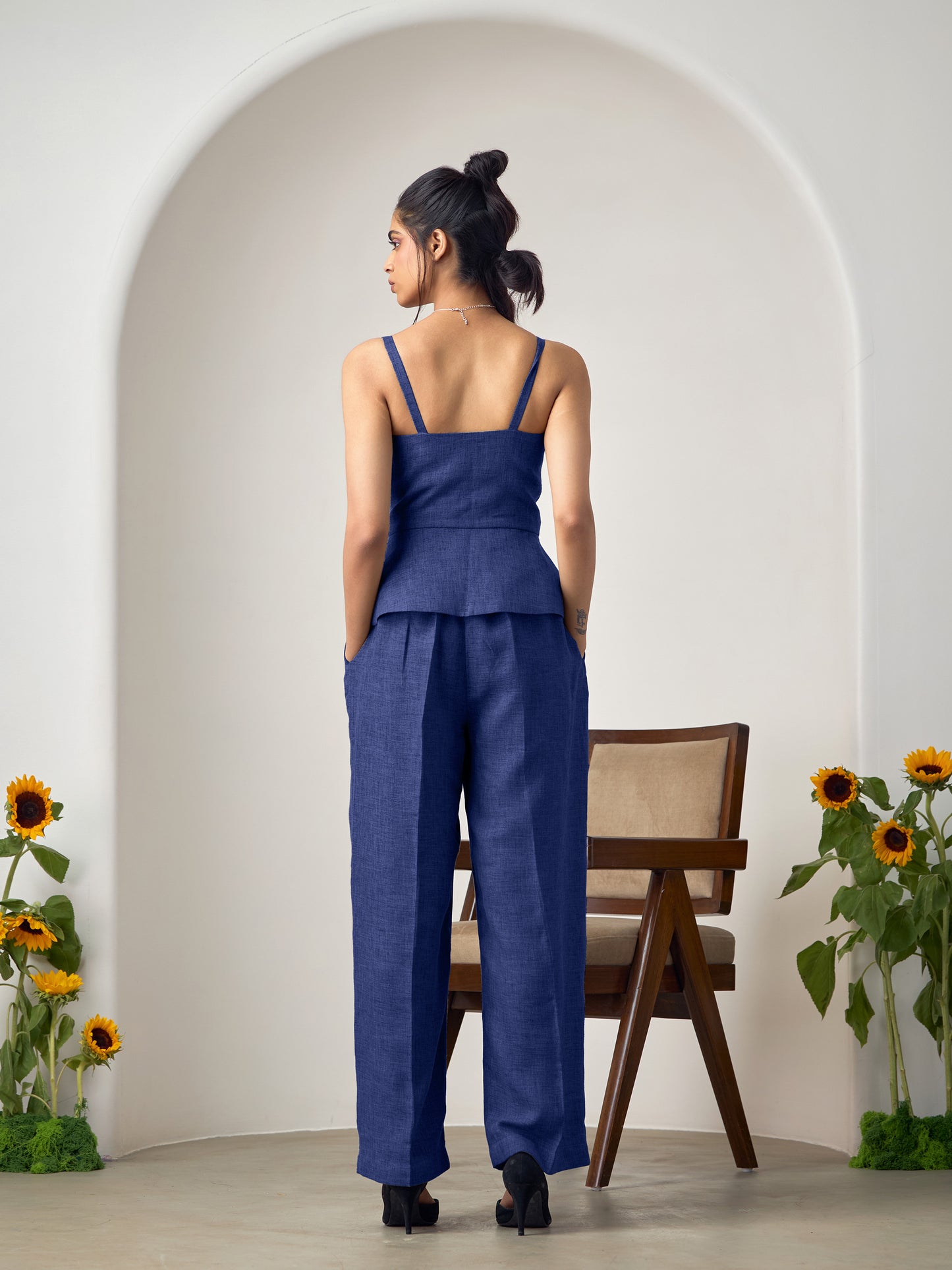 Navy Blue Serena Co-Ord Set