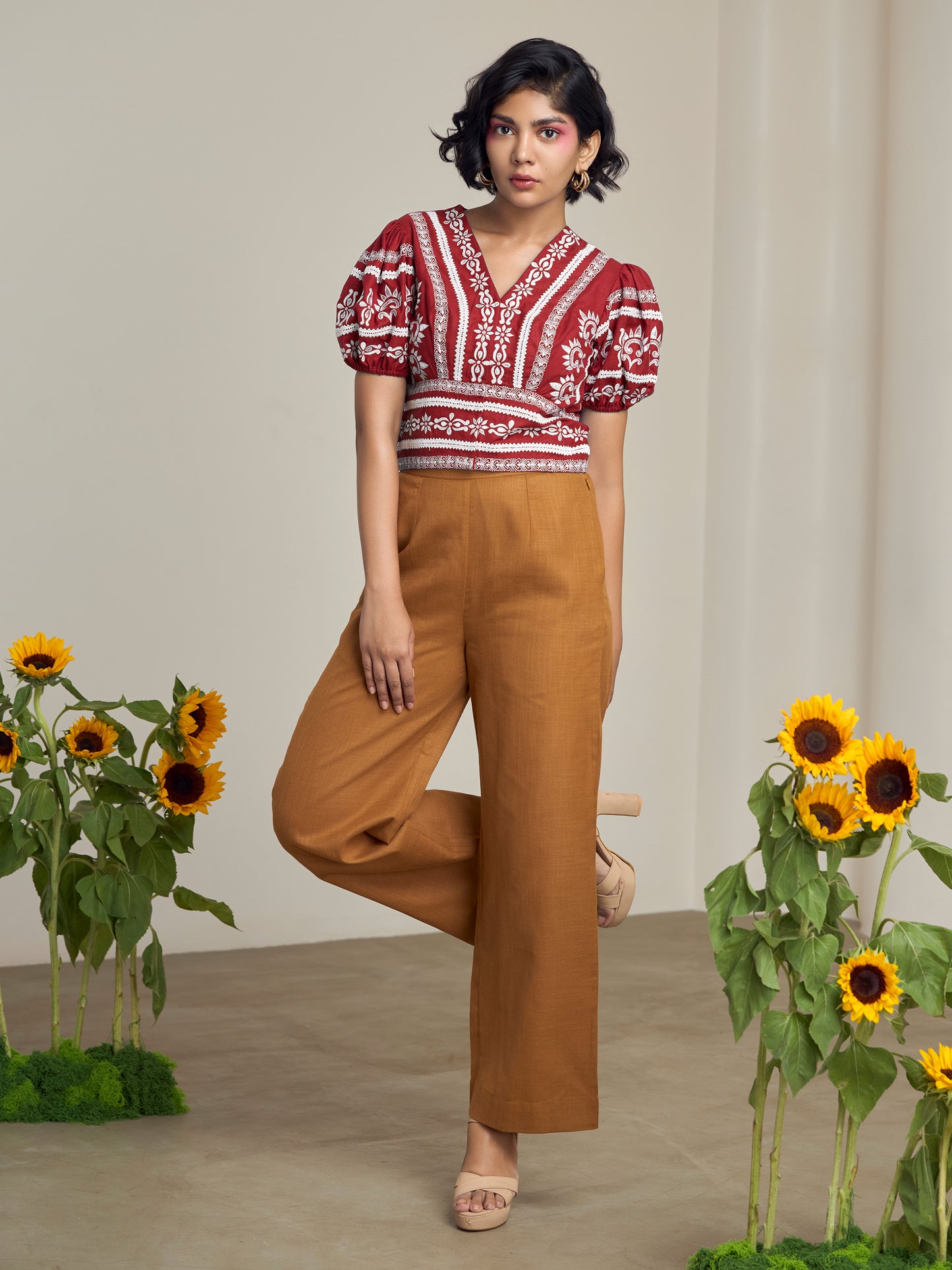 Moana Red Short Top