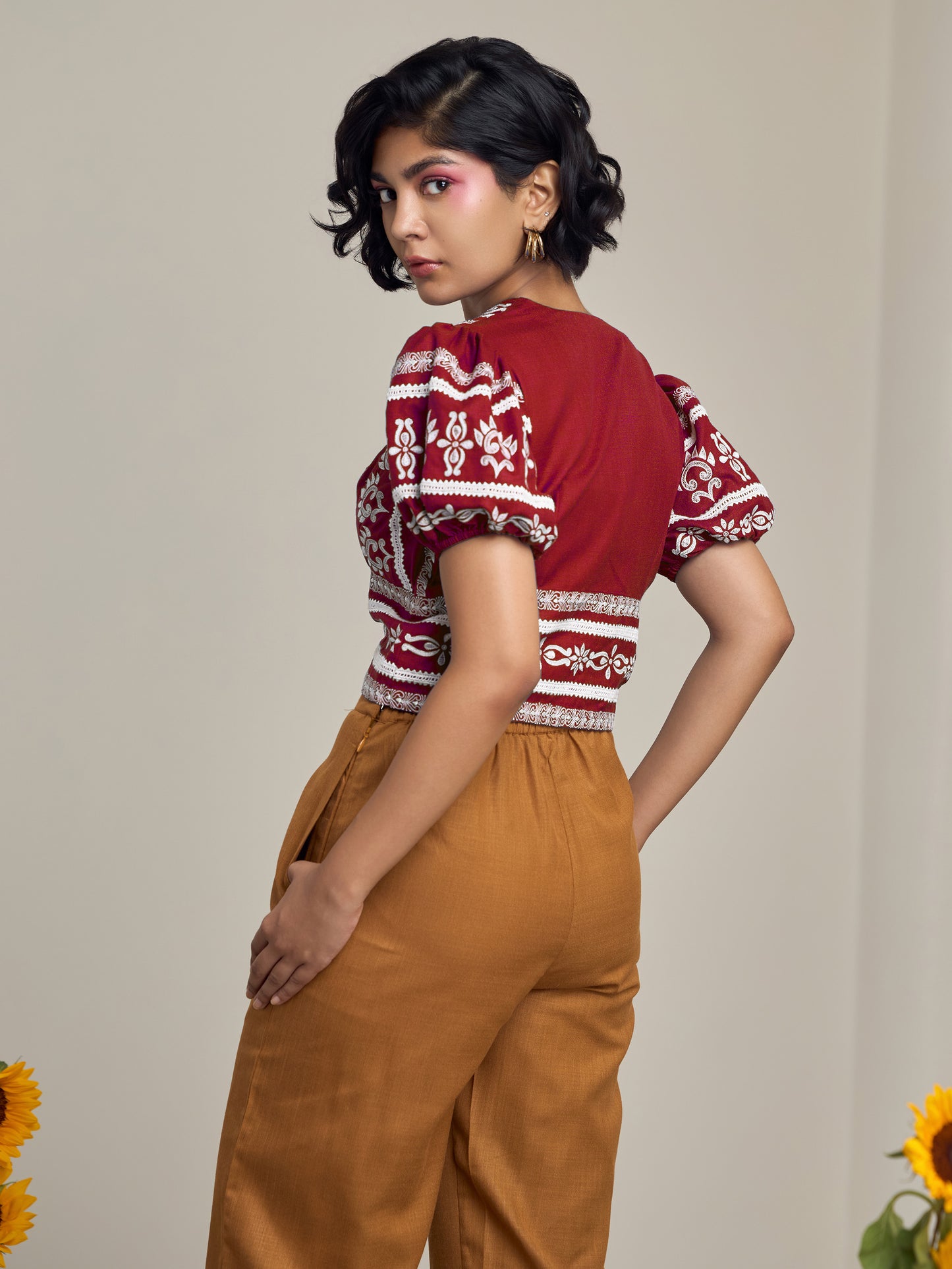 Moana Red Short Top