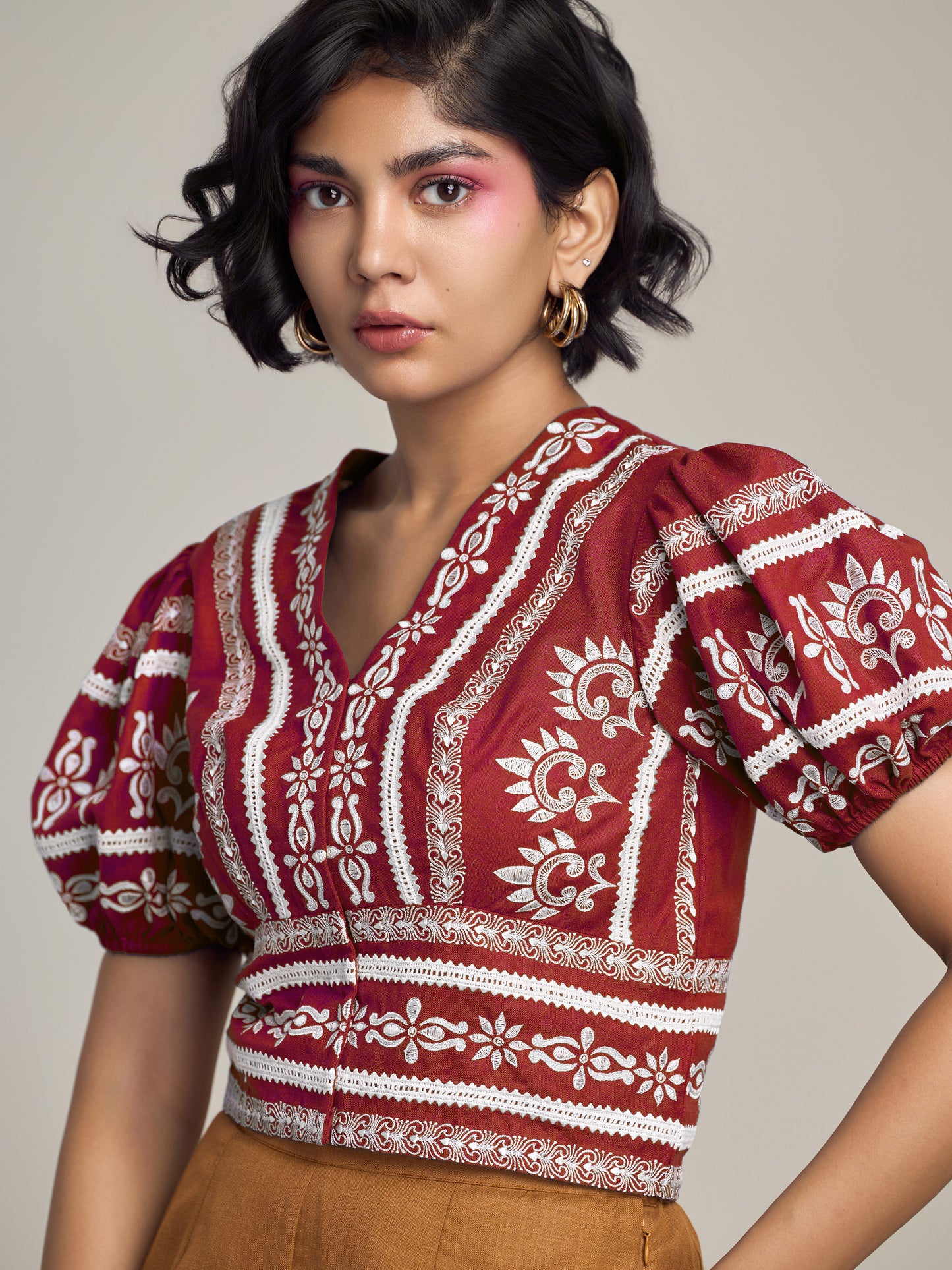 Moana Red Short Top