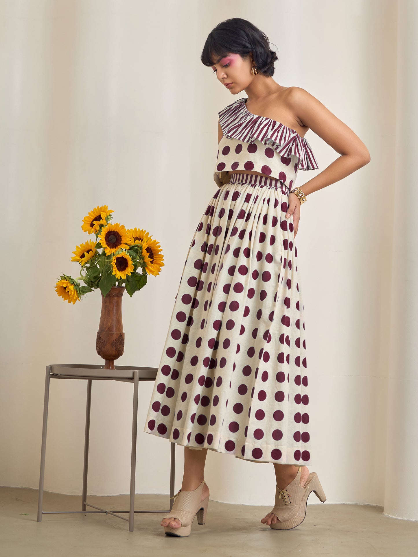 Rebecca Maroon Co-Ord Set