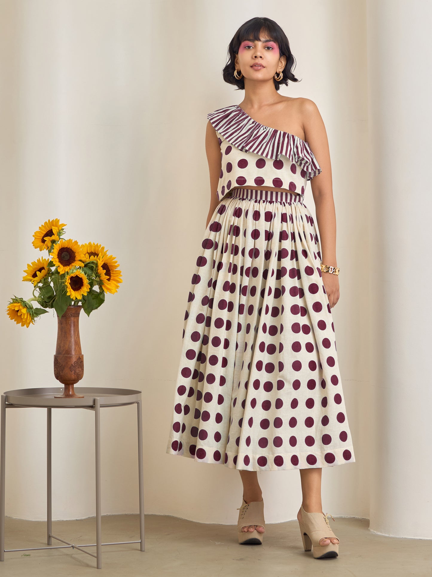Rebecca Maroon Co-Ord Set