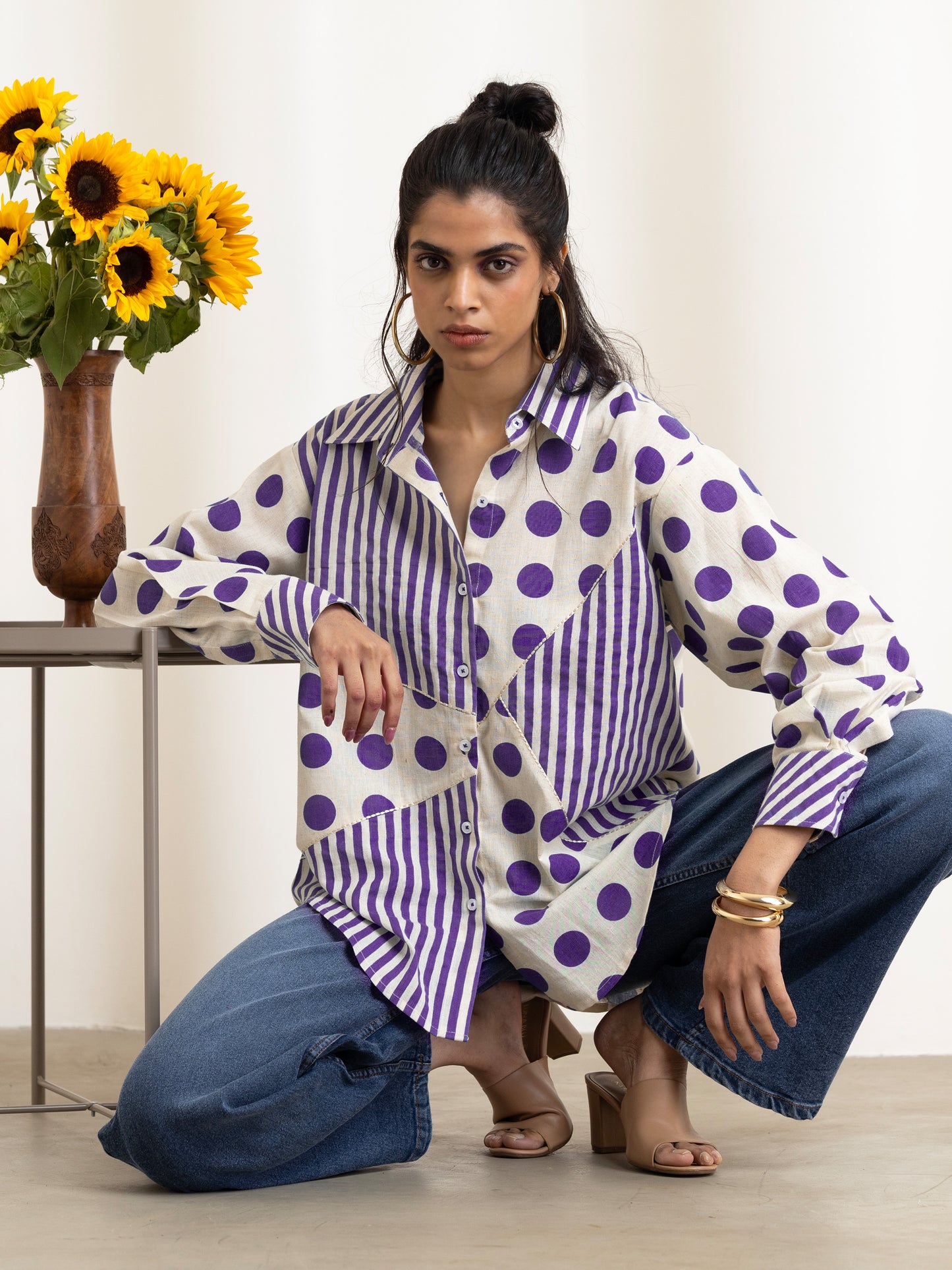Rebecca Purple Shirt