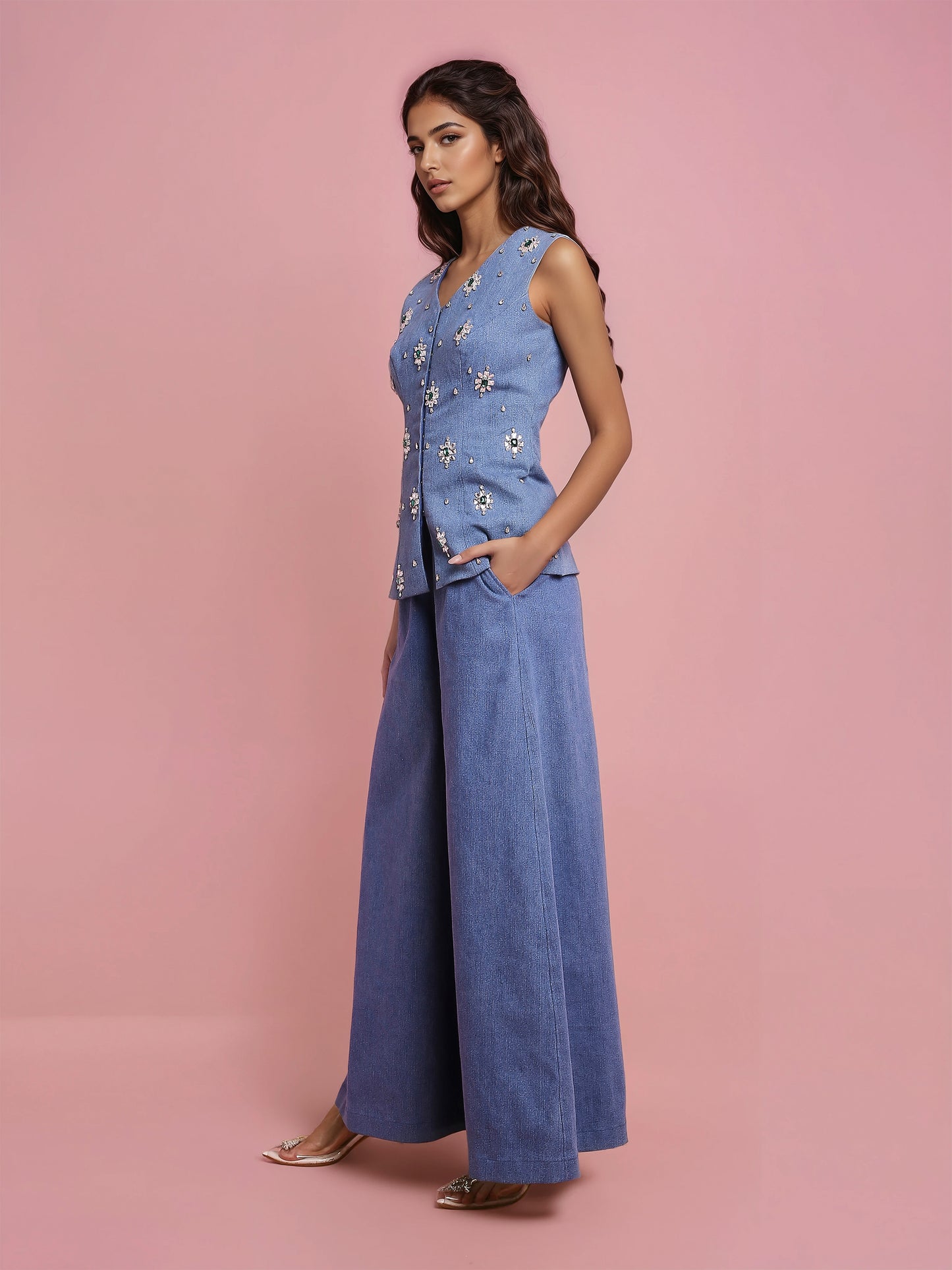 Blue Denim Pant