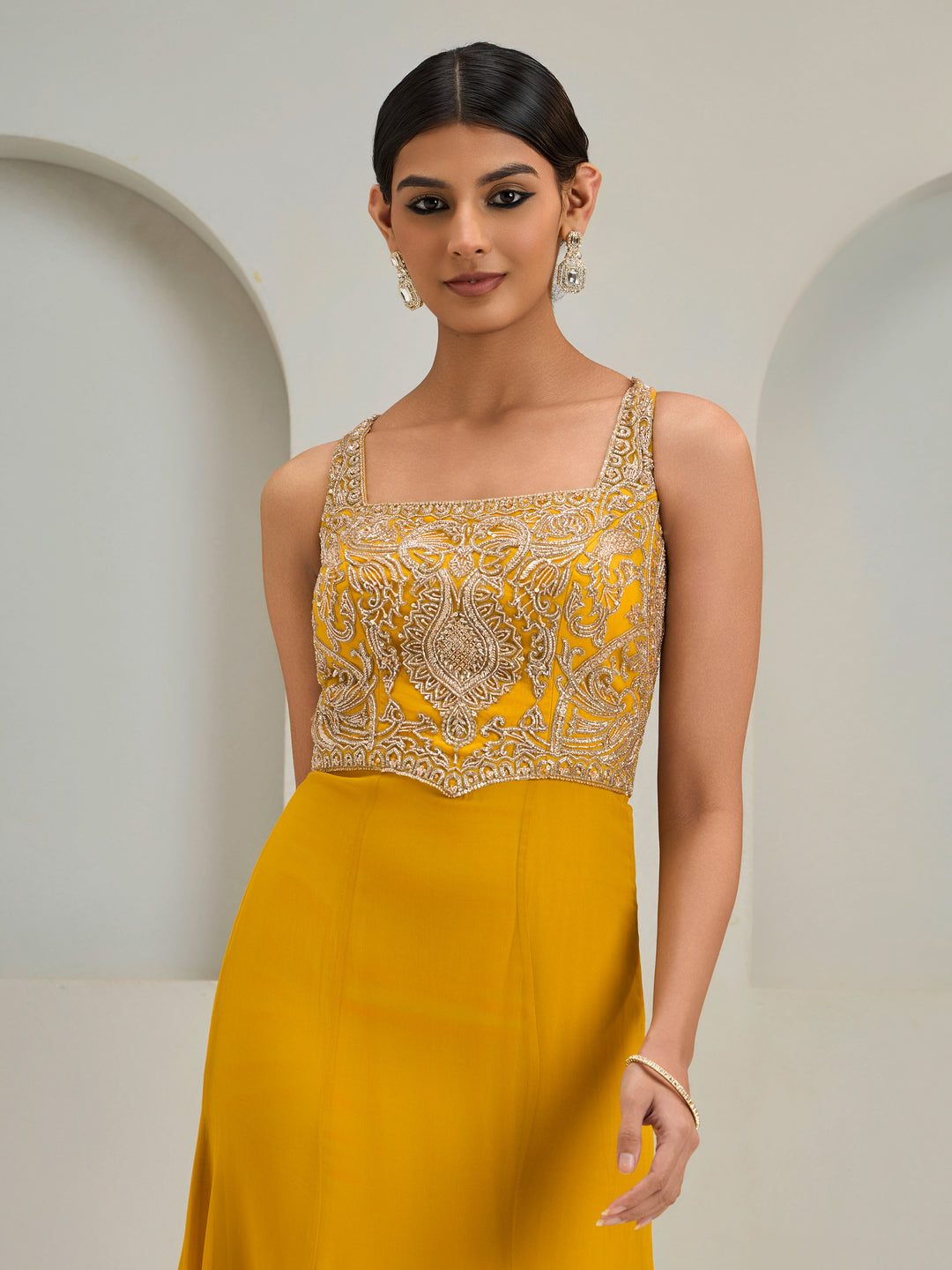 Mustard Gown