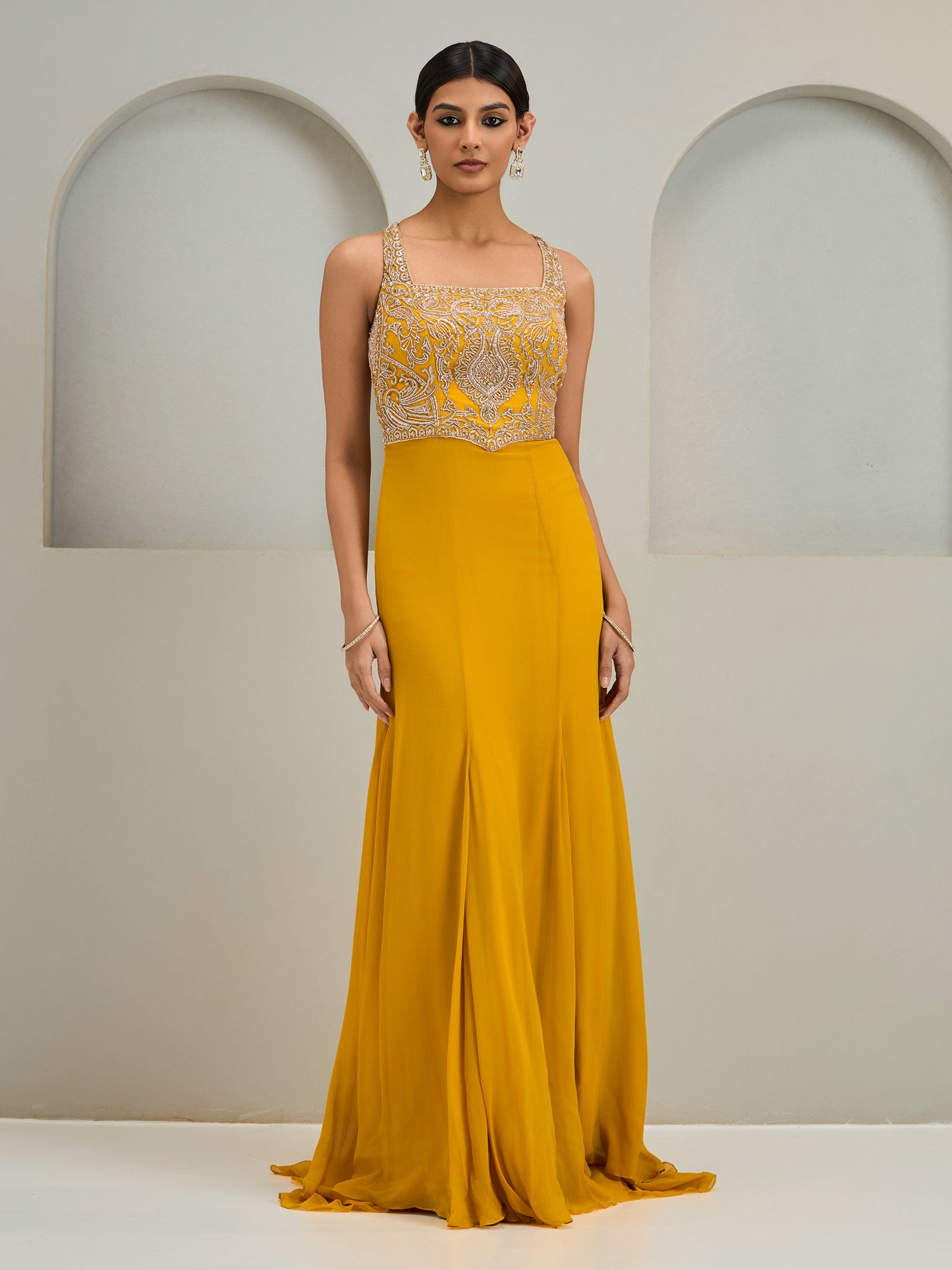 Mustard Gown