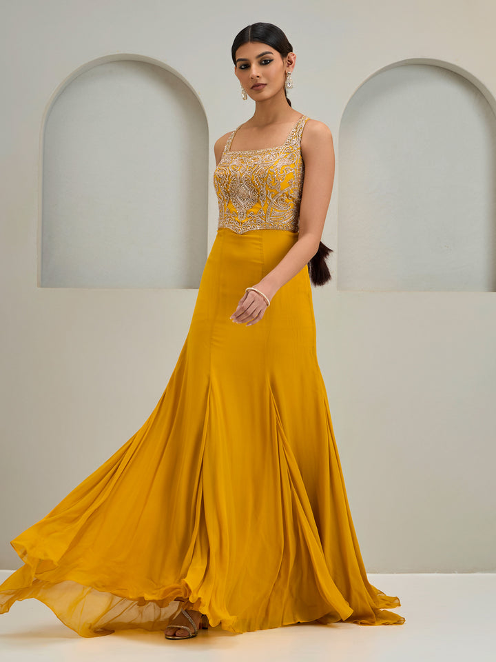 Mustard Gown