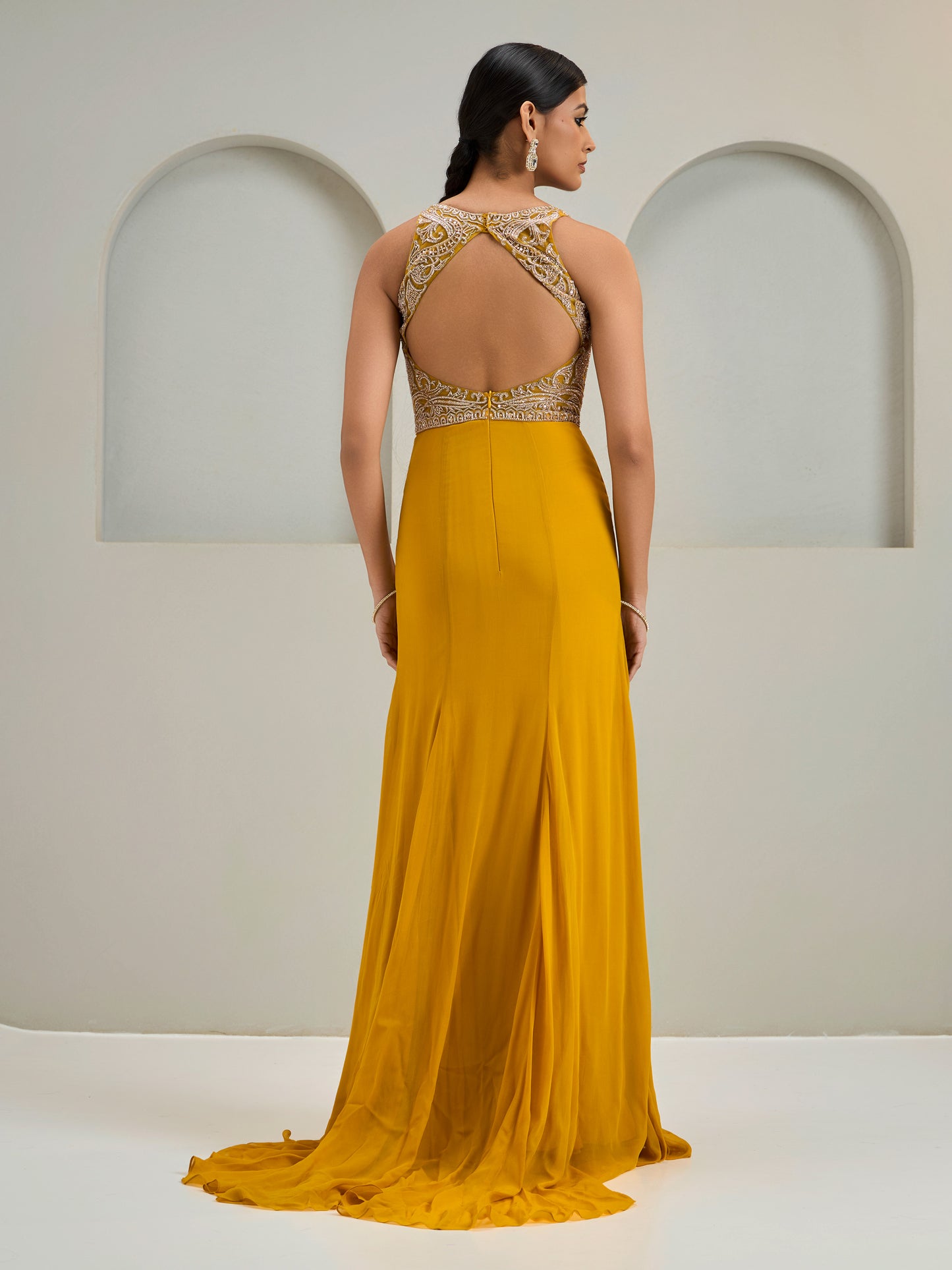 Mustard Gown