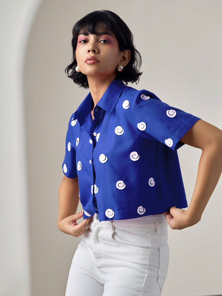 Cherry Blue Shirt