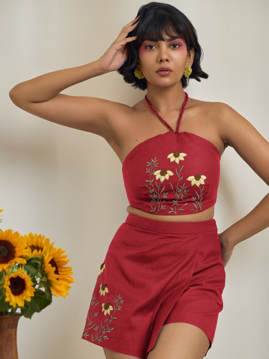 Moana Red Co-Ord Set