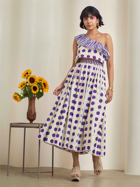 Rebecca Purple Co-Ord Set