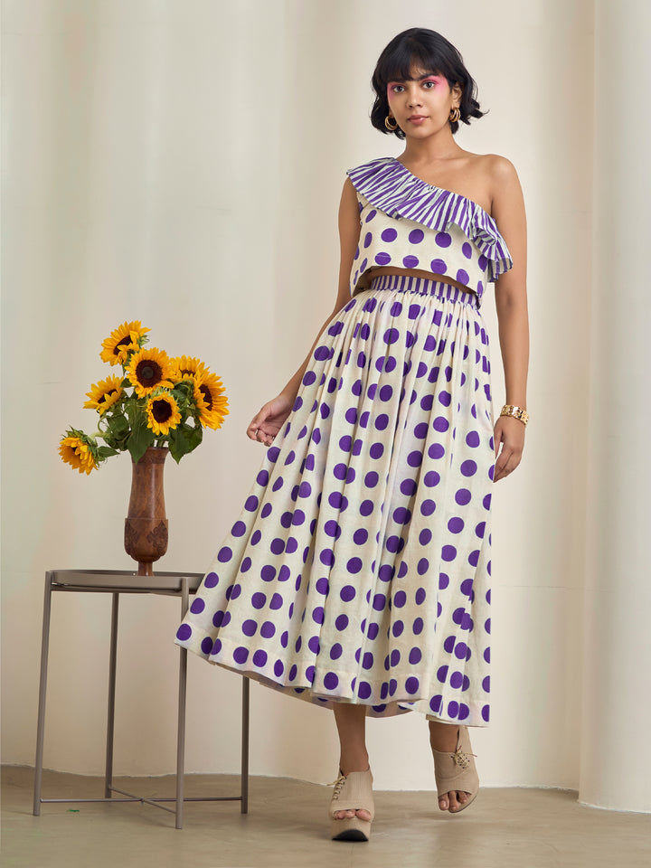 Rebecca Purple Co-Ord Set