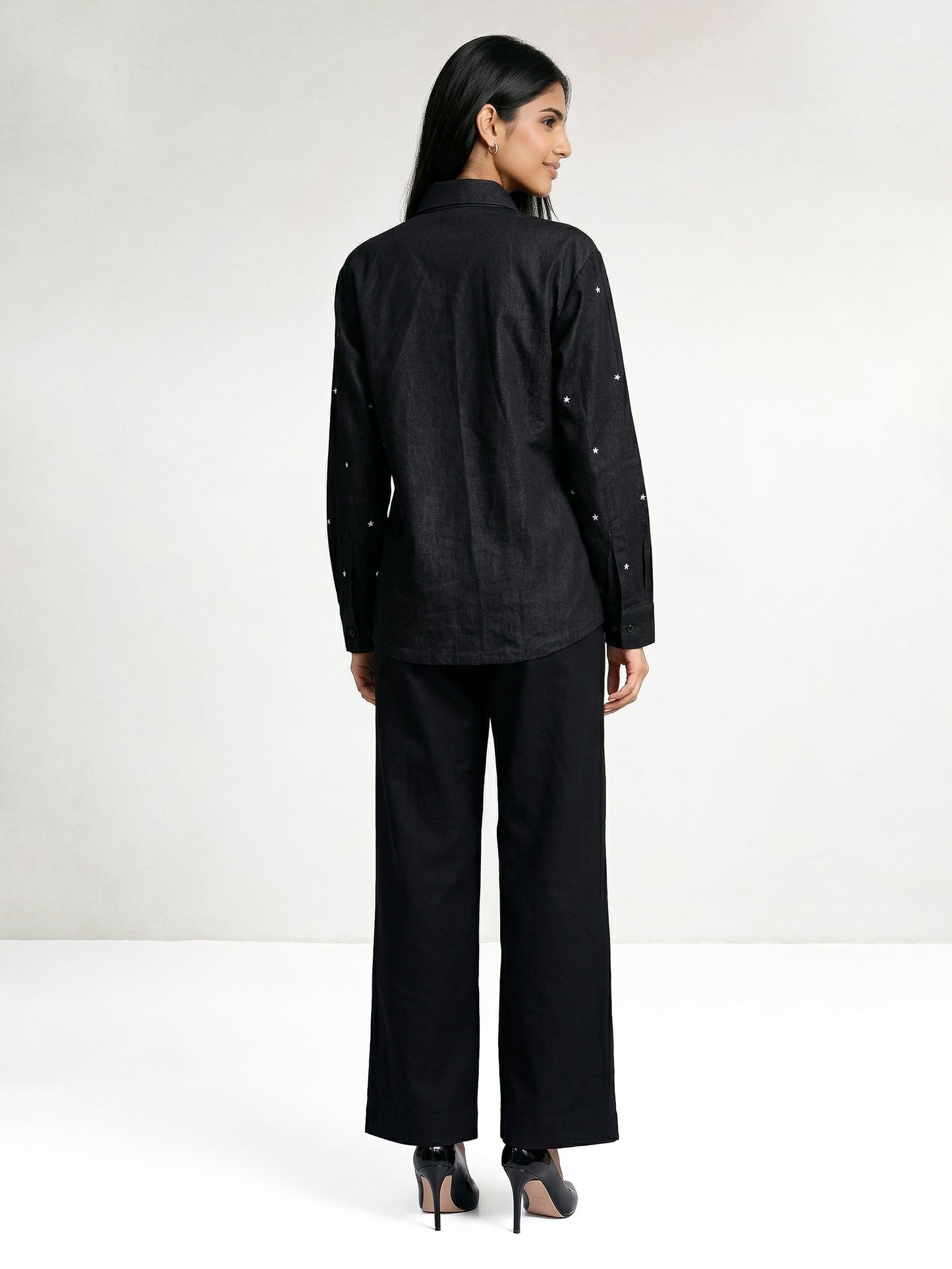 The Midnight Garden Denim Shirt