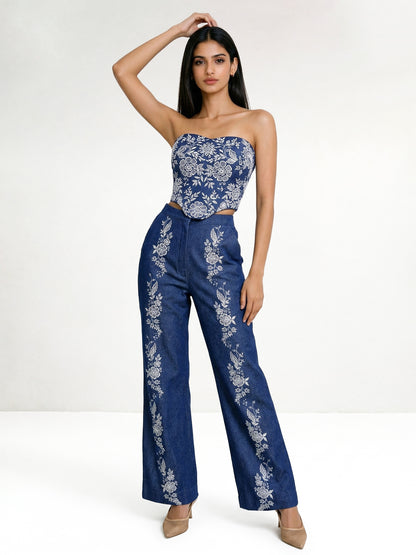 Blue Denim Co-Ord Set