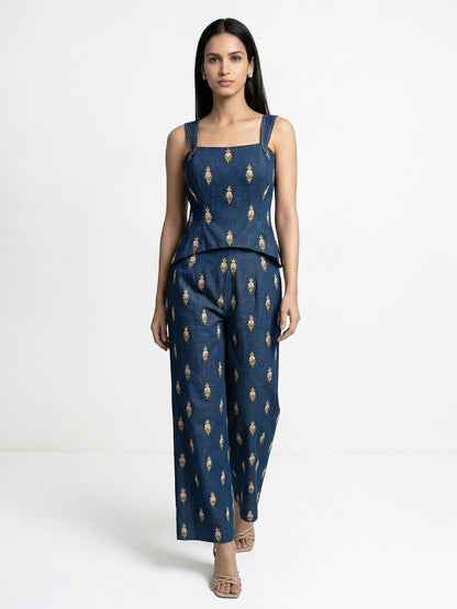 Blue Denim Co-Ord Set