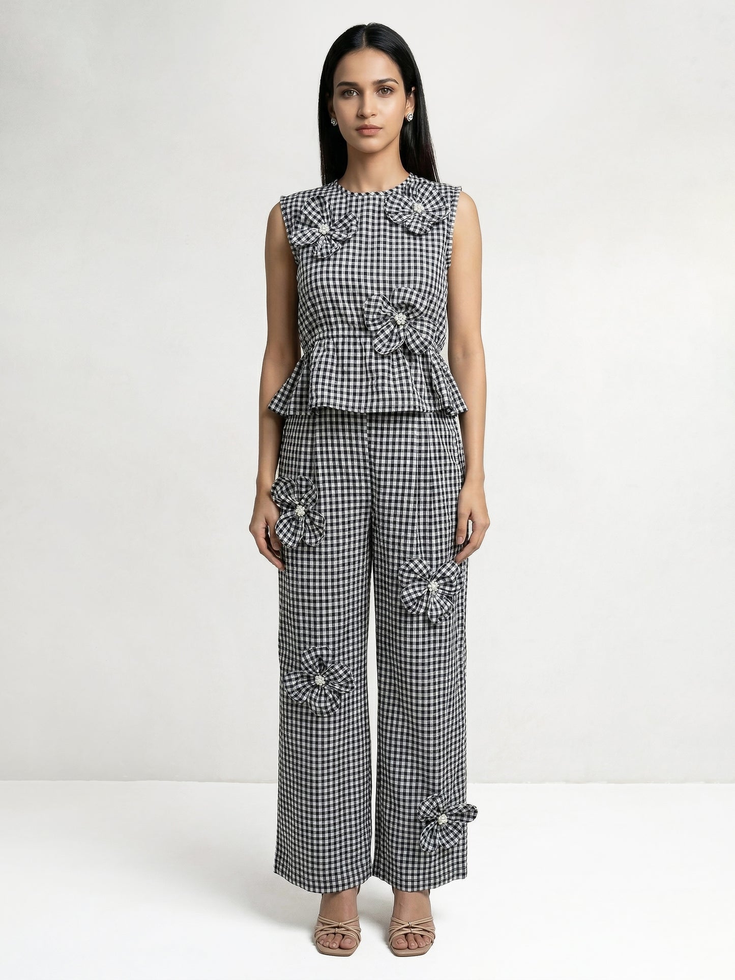 Kim Gingham Pant