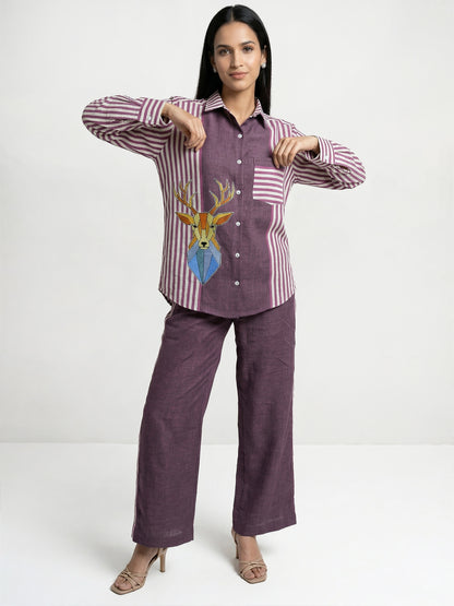 The Cindy Striped Linen Shirt