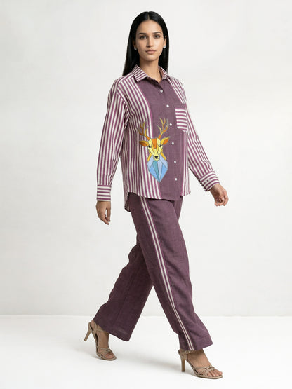The Cindy Striped Linen Shirt