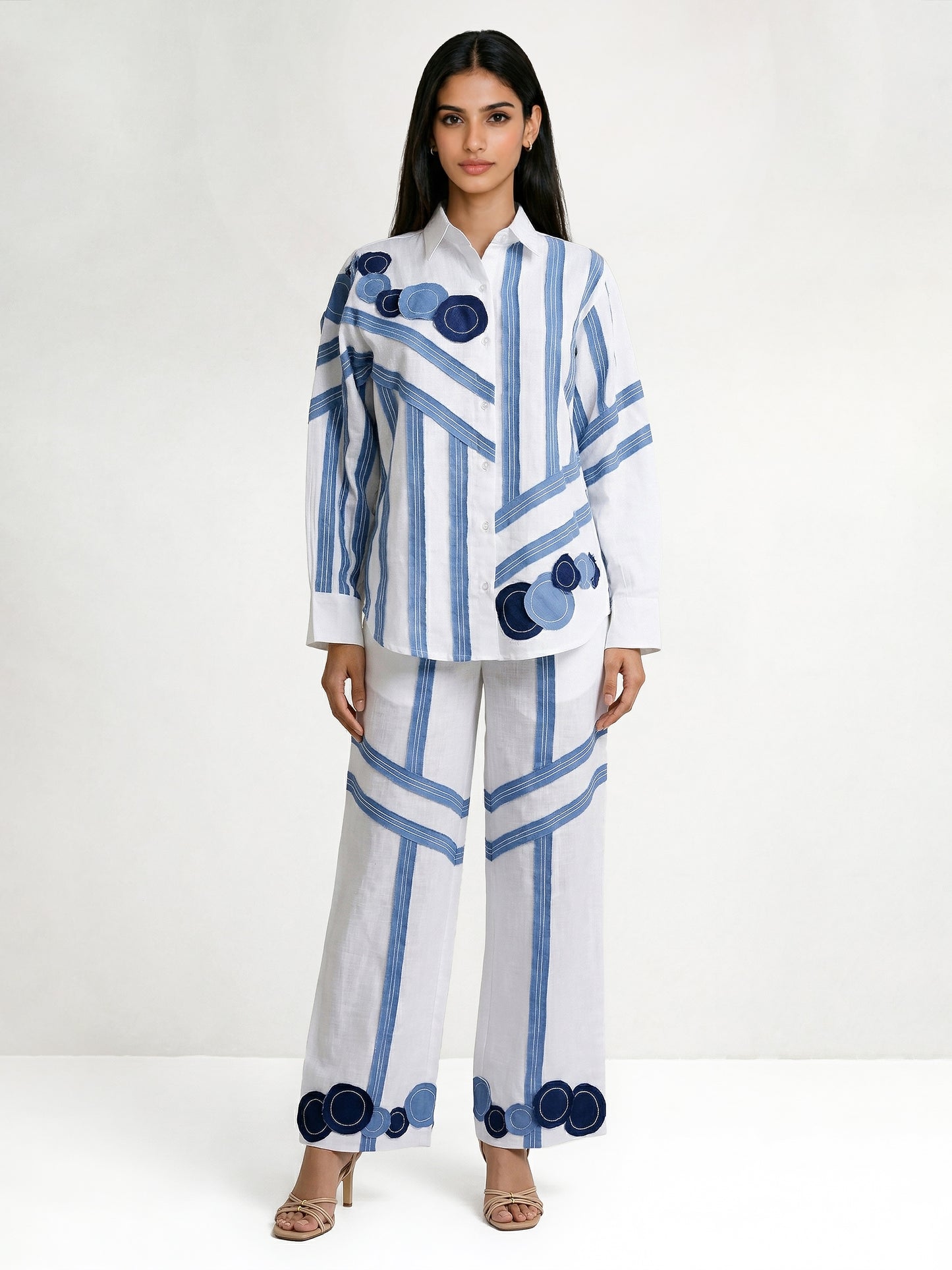 Bella Denim Stripes Pant